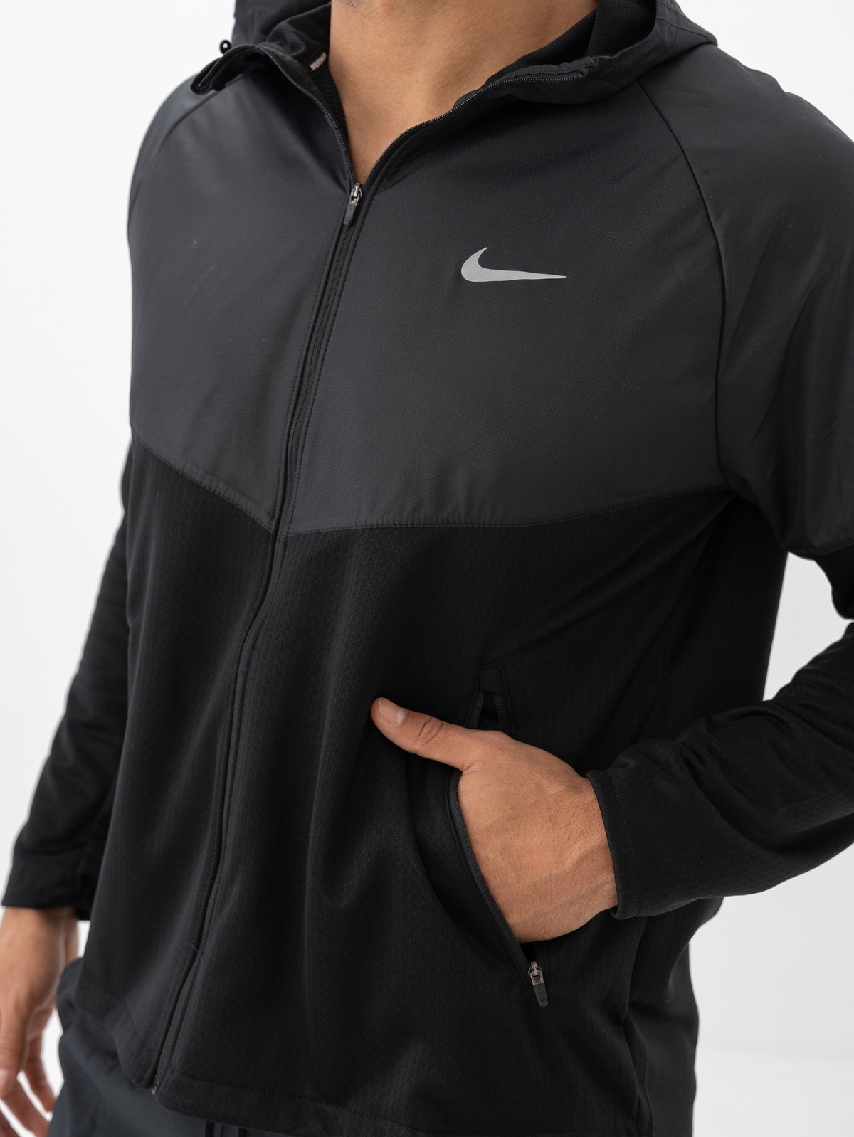 Nike Therma-Fit Water-Repellent Running Jacket Black