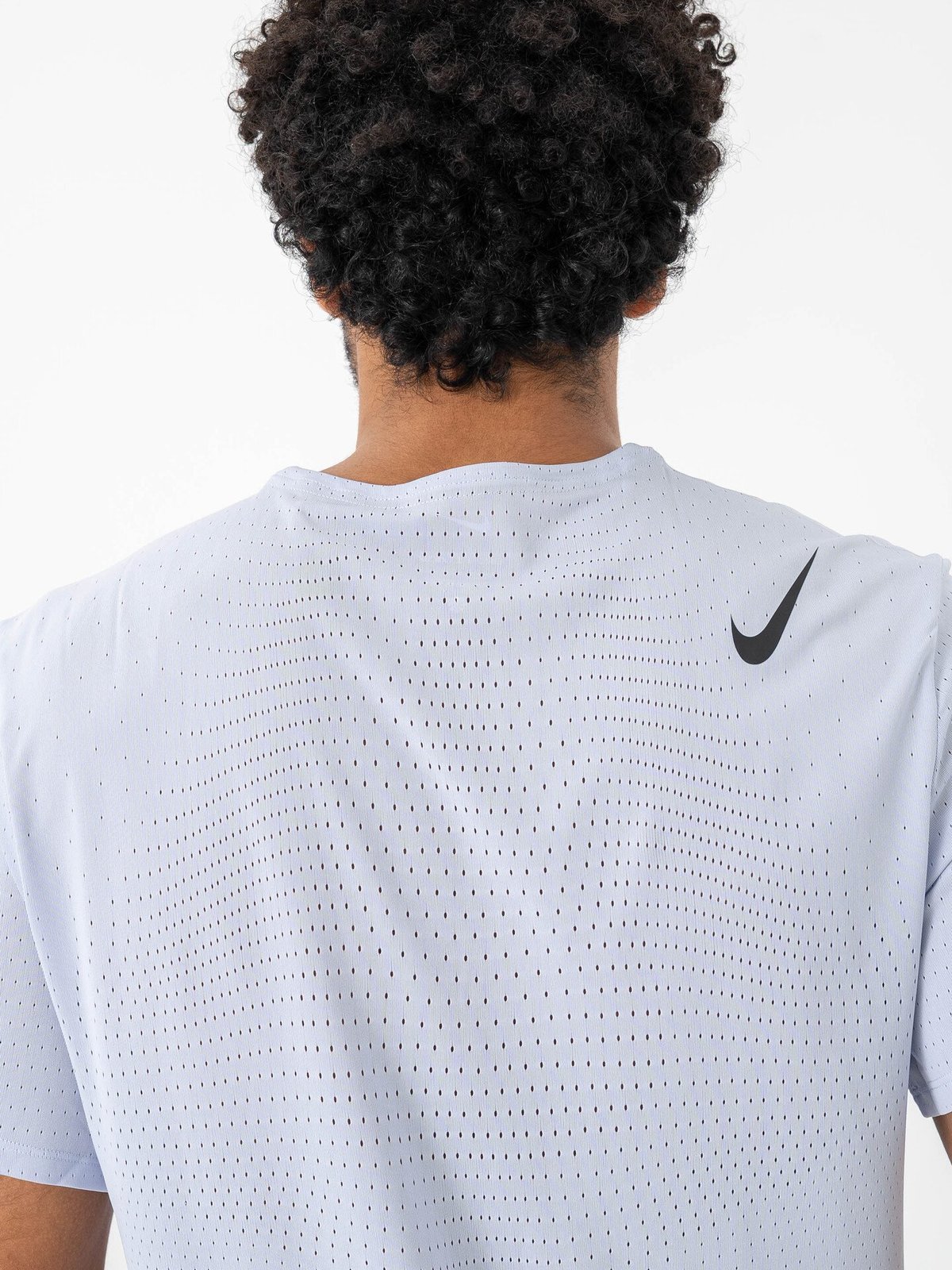 Nike Dri-Fit Aeroswift Short Sleeve Top Ghost / Black