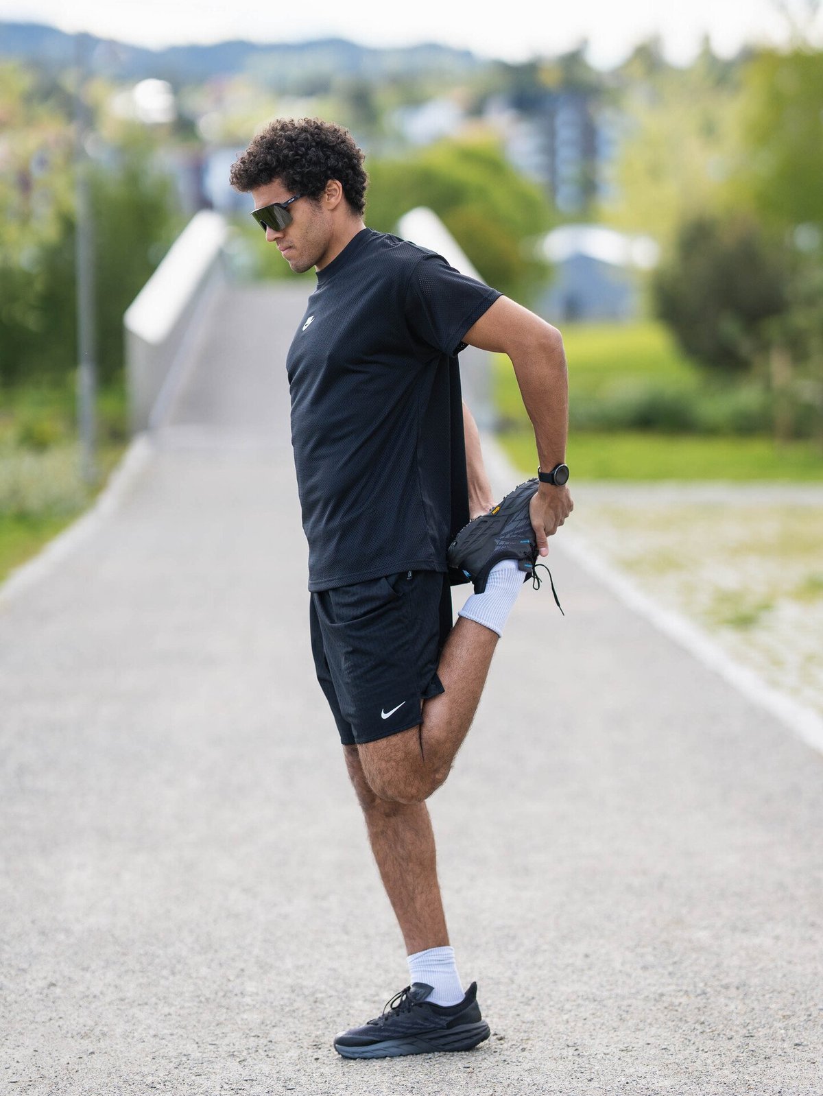 Nike Sportswear Mesh M90 Short Sleeve Top Black