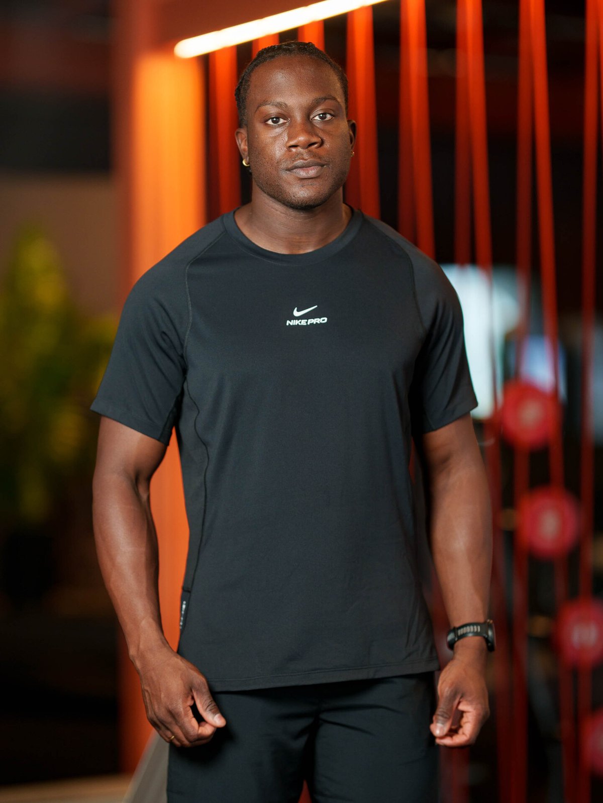 Nike Pro Dri-Fit NPT Short Sleeve Top Black / White