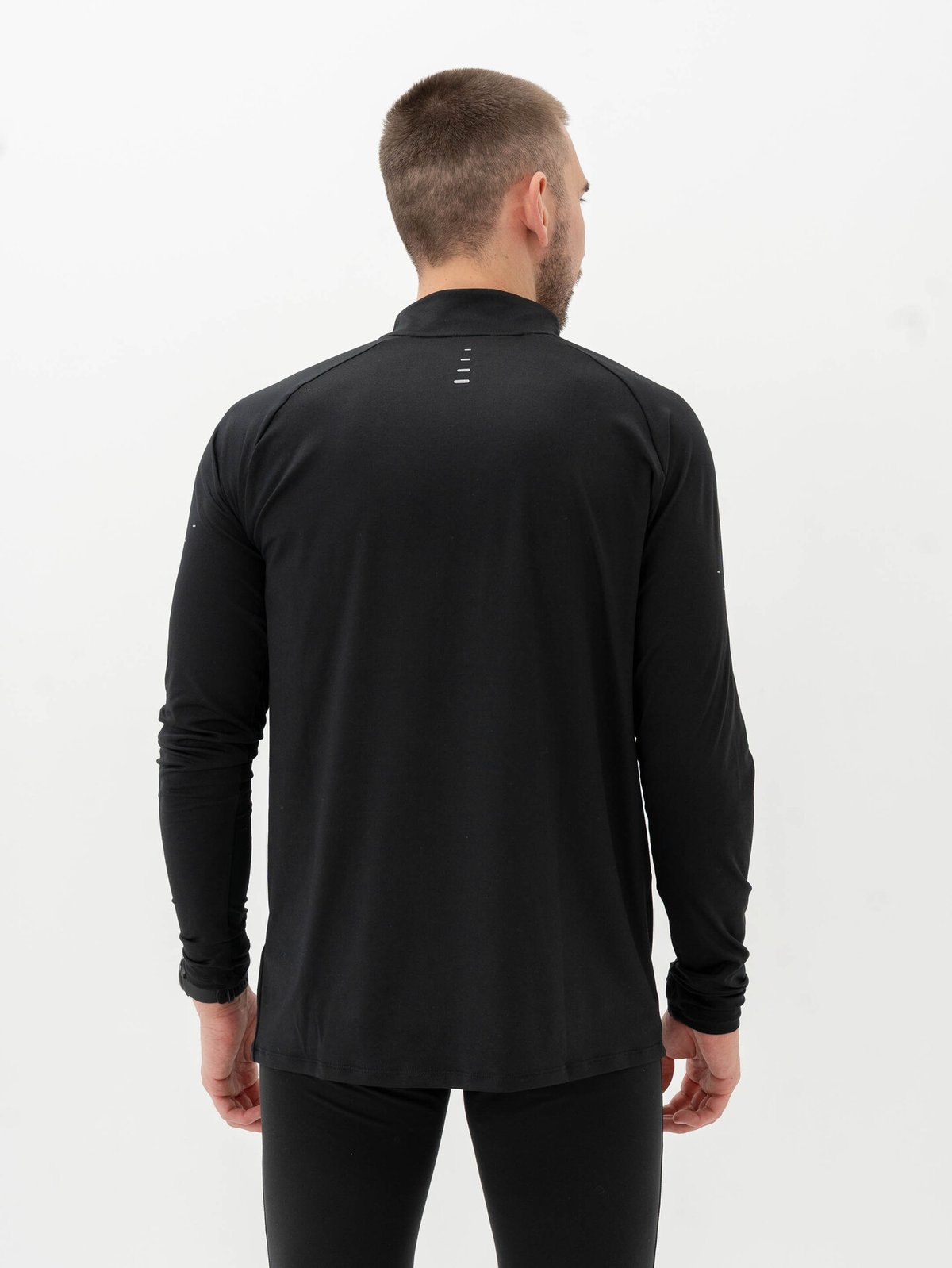 Nike Dri-Fit Stride Half-Zip Midlayer Black