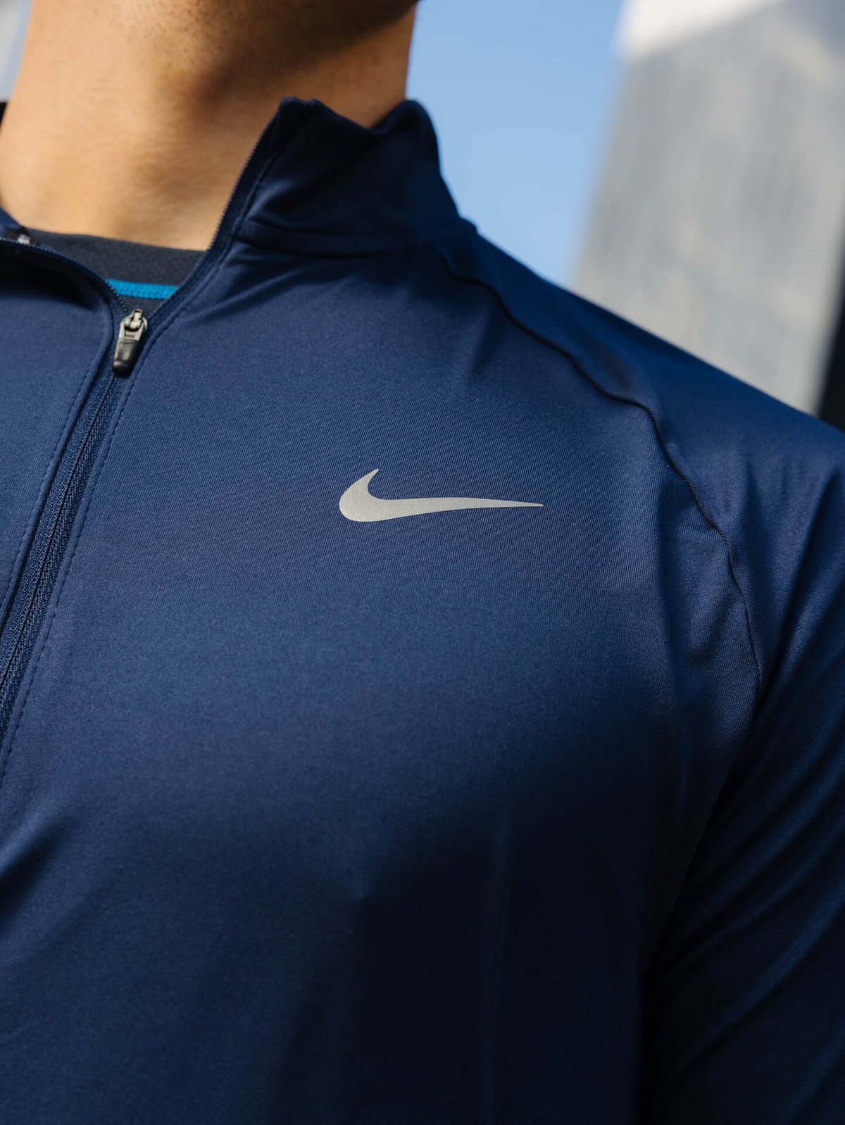 Nike Dri-Fit Stride Half-Zip Midlayer Midnight Navy