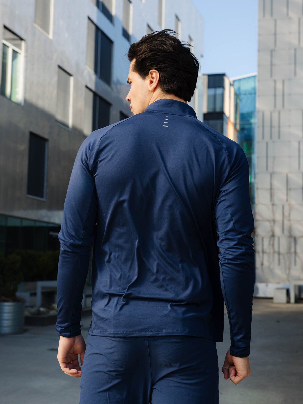 Nike Dri-Fit Stride Half-Zip Midlayer Midnight Navy