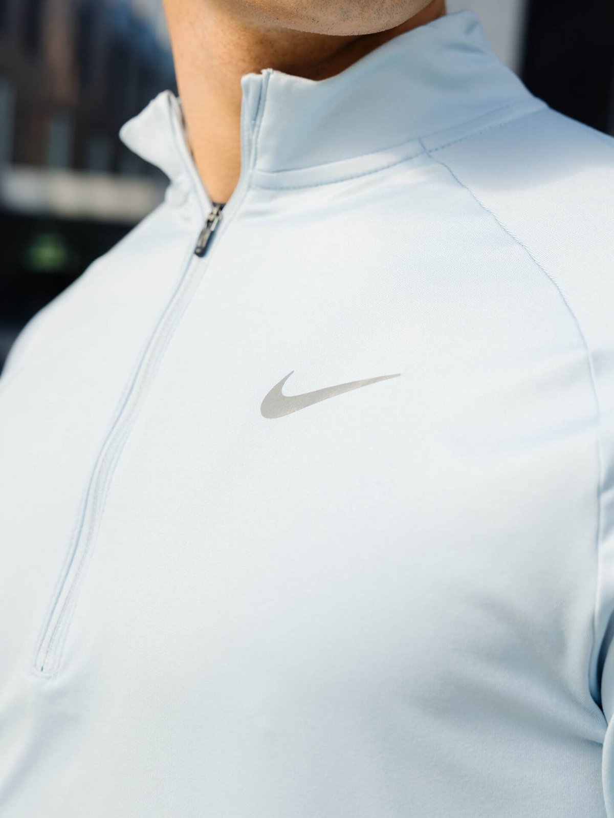 Nike Dri-Fit Stride Half-Zip Midlayer Armory Blue / Reflective Silver