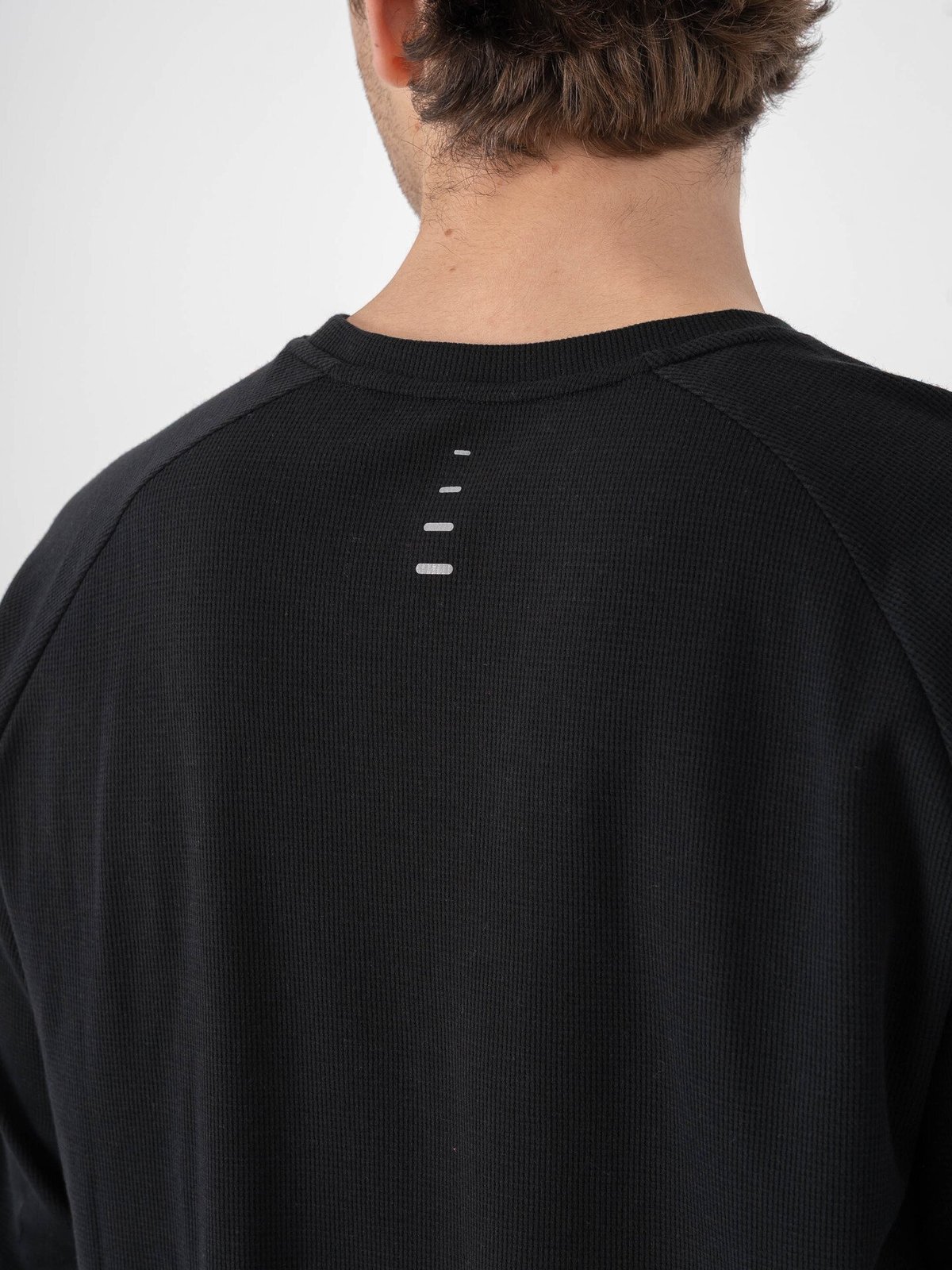 Nike Dri-Fit Stride Waffle Crew Black / Reflective Silver