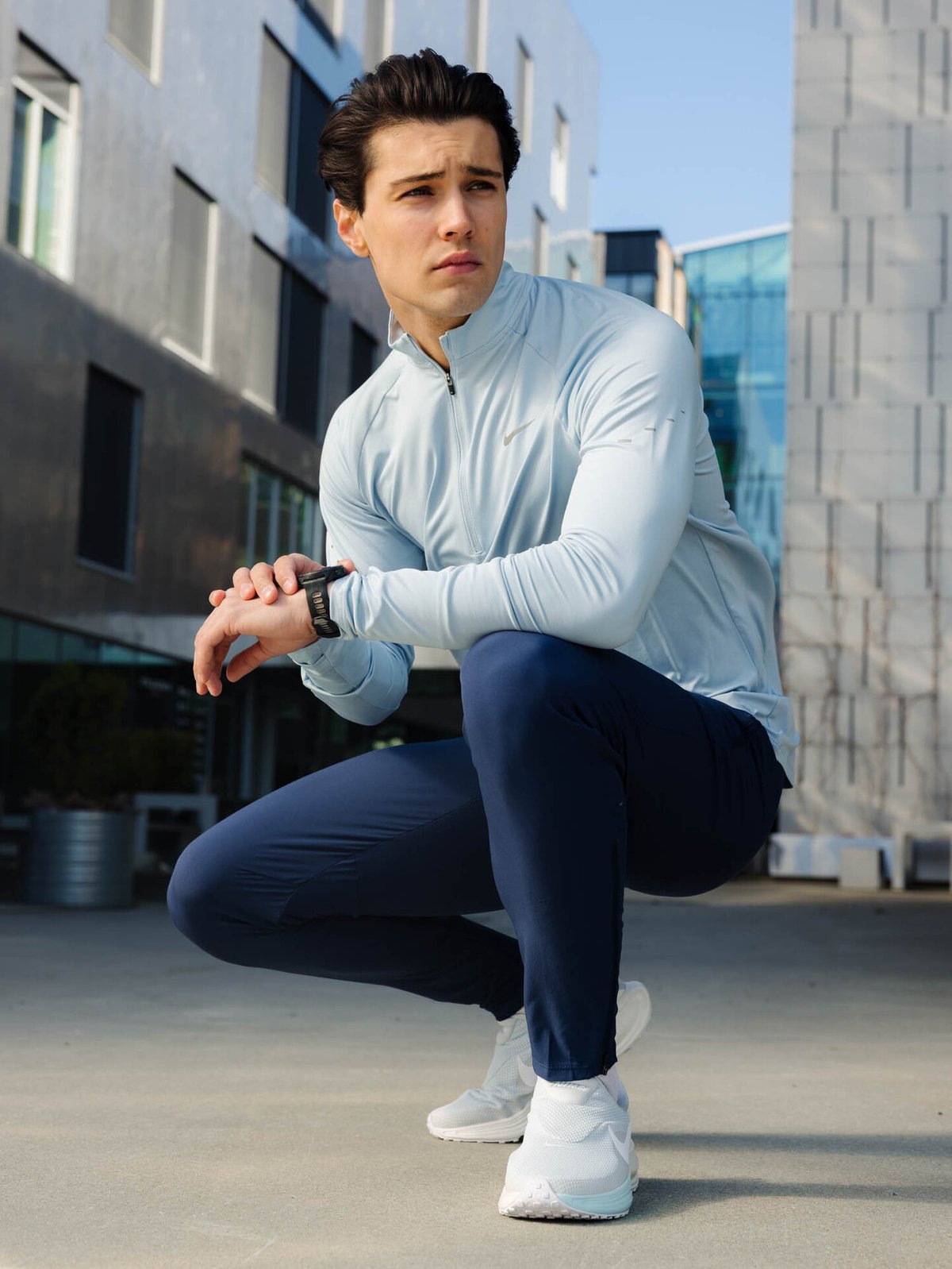 Nike Dri-Fit Stride Woven Pant Midnight Navy / Reflective Silver