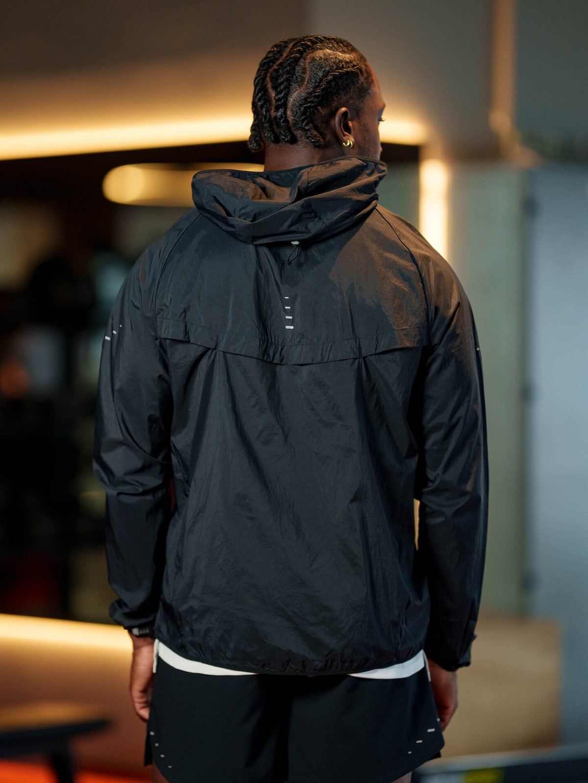 Nike UV Repel Stride Jacket Black