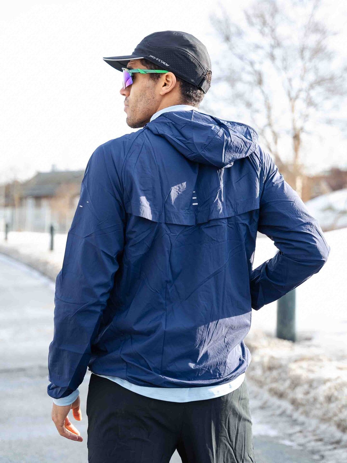Nike UV Repel Stride Jacket Midnight Navy