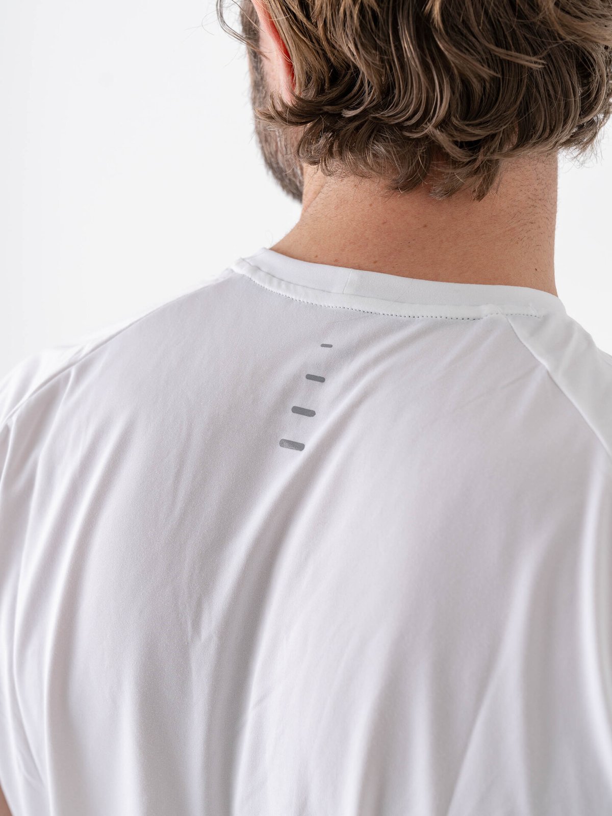 Nike Dri-Fit Advanced Stride Short Sleeve Top White / Reflective Silver