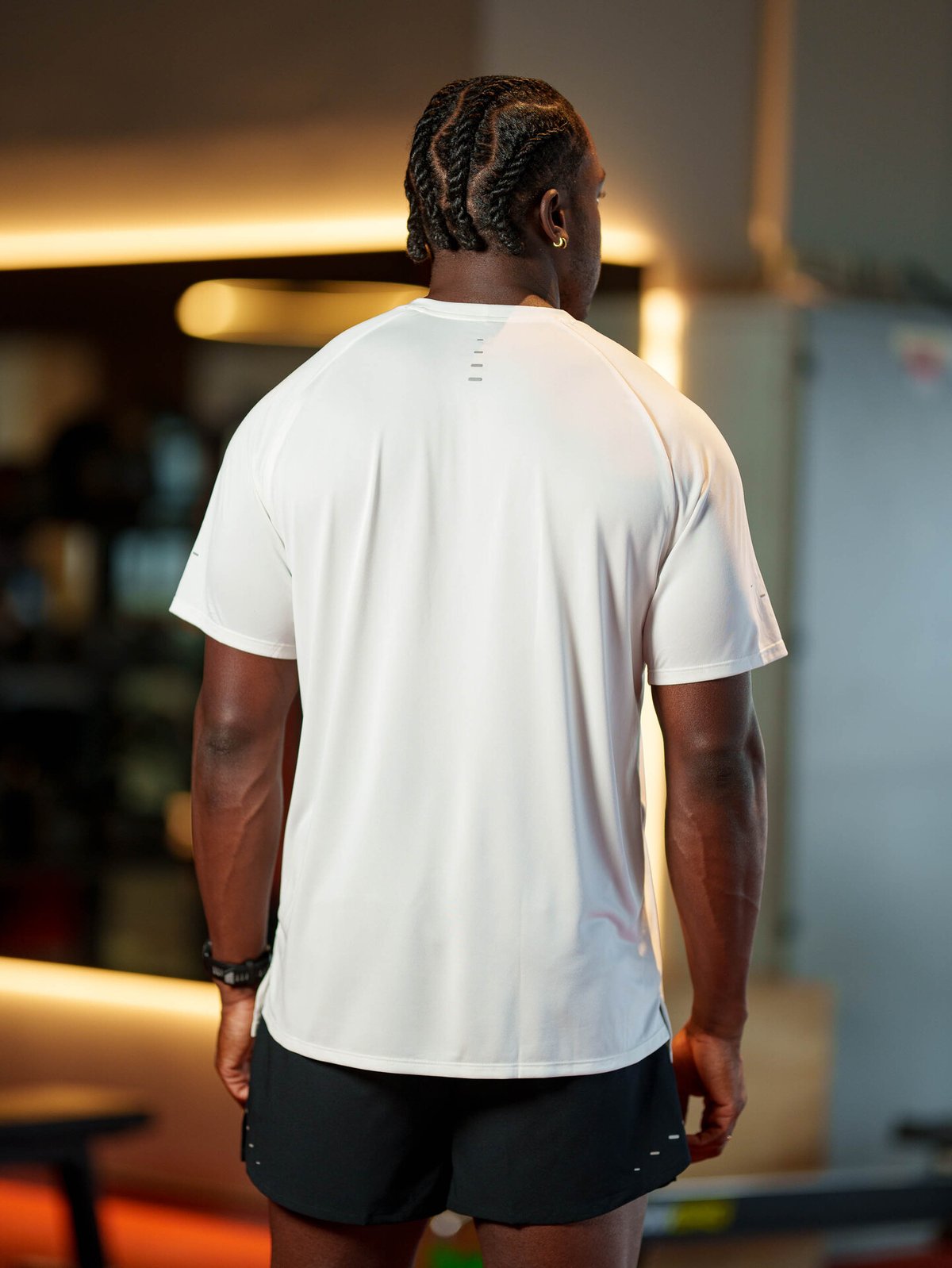 Nike Dri-Fit Advanced Stride Short Sleeve Top White / Reflective Silver