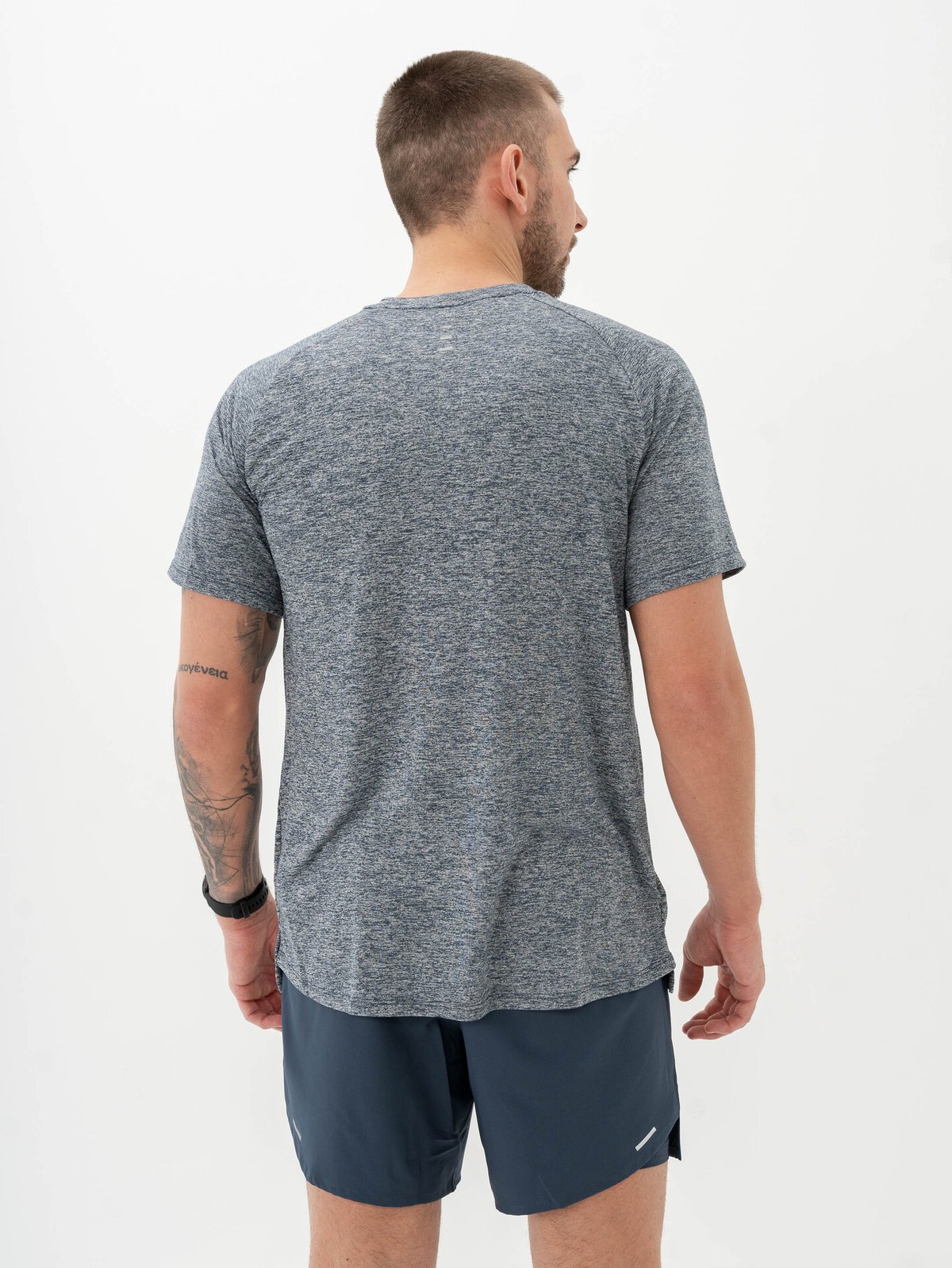 Nike Dri-Fit Advanced Stride Short Sleeve Top Thunder Blue / Reflective Silver