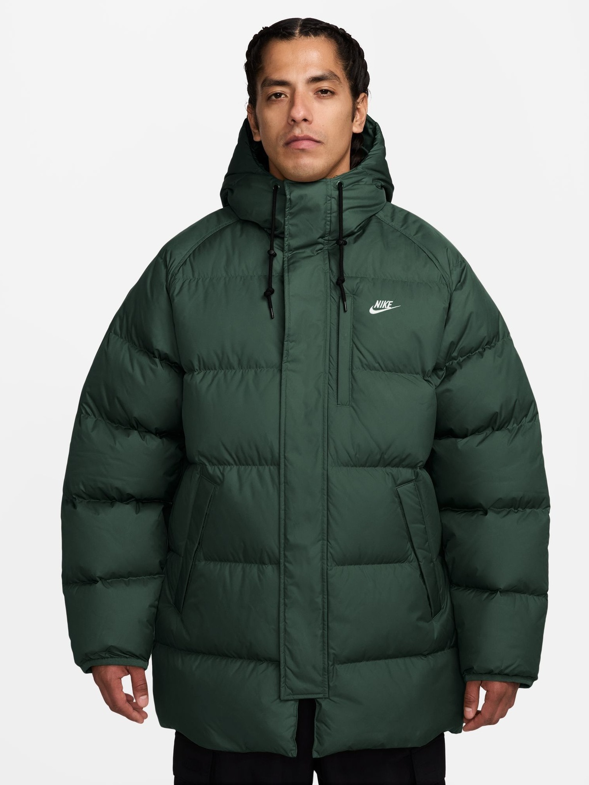 Nike Club Therma-Fit Parkas Grønn