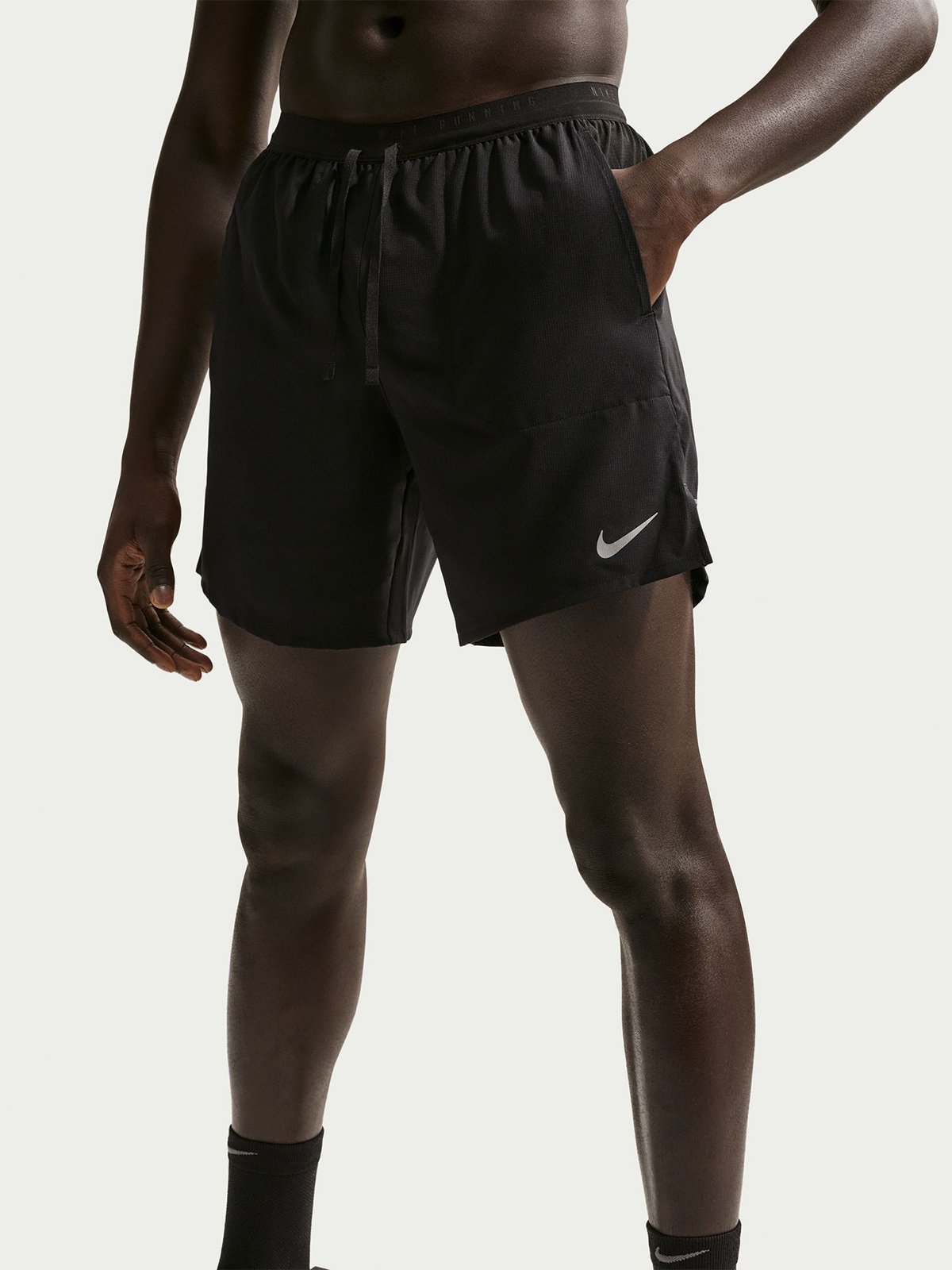 Nike Dri-Fit Stride 2in1 7" Shorts Sort