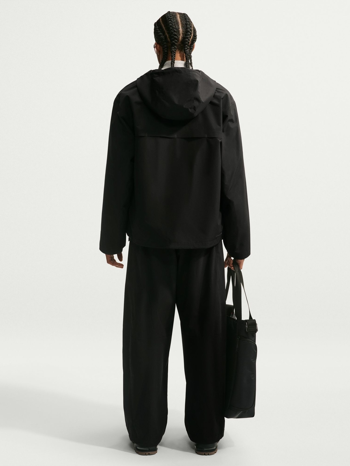 Nike Windrunner Rain Jacket Sort