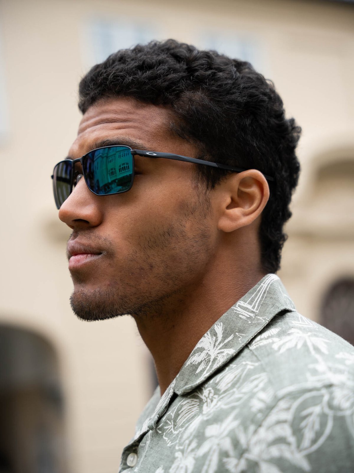 Oakley Ejector Brilleglass: Prizm Jade. Innfatning: Satin Light Steel