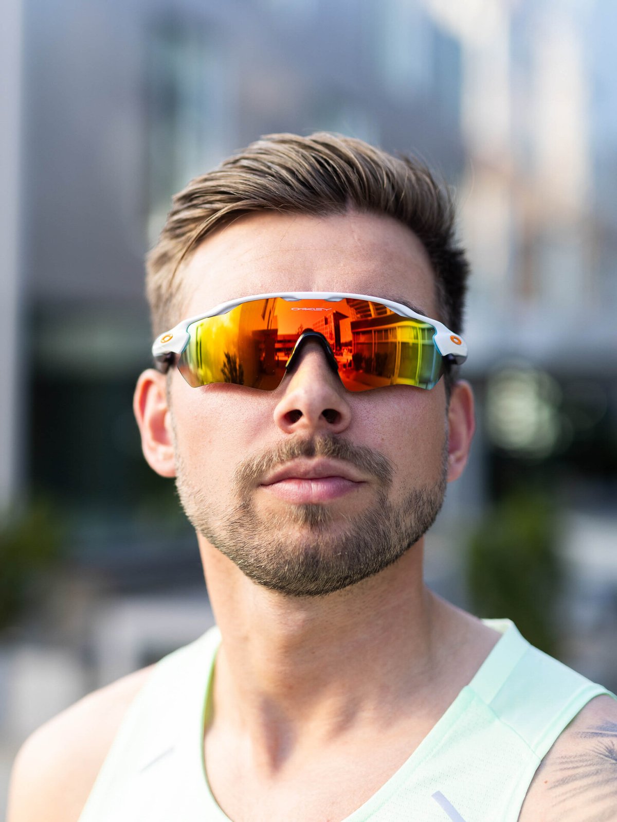 Oakley Radar Ev Path Fire Iridium