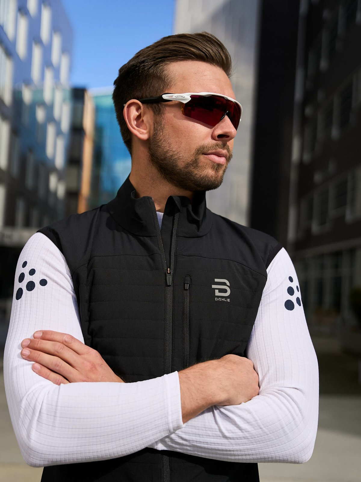 Oakley Radar EV Pitch Prizm Field Brilleglass,  Polished White Innfatning