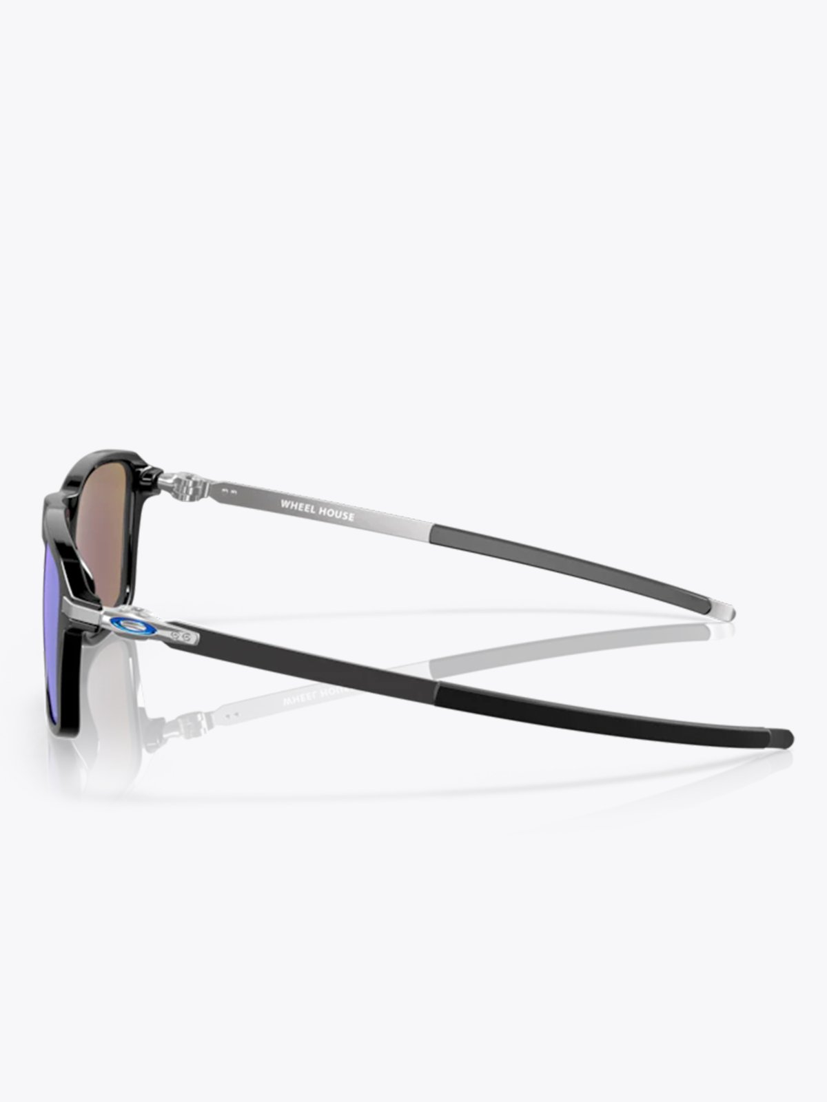 Oakley Wheel House Brilleglass: Prizm Sapphire Polarized. Innfatning: Polished Black