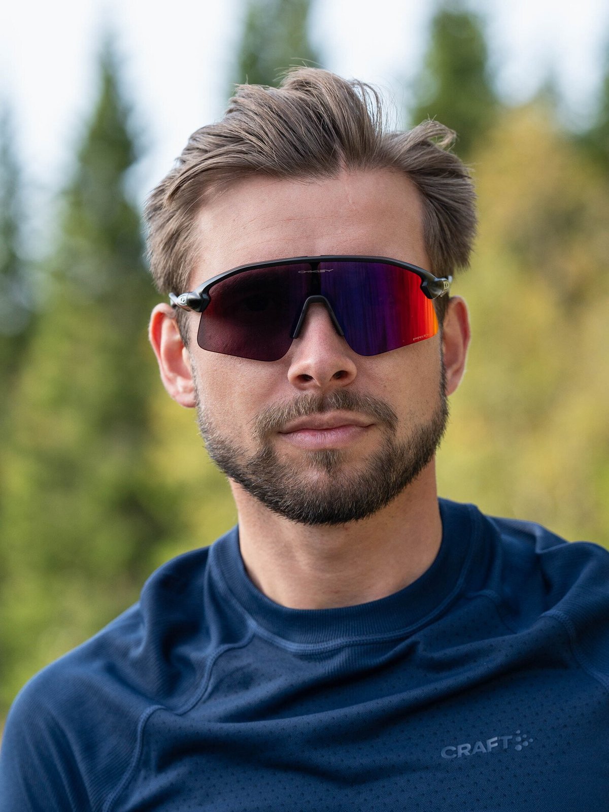 Oakley Stunt Devil Frame: Matte Black / Lenses: Prizm Road