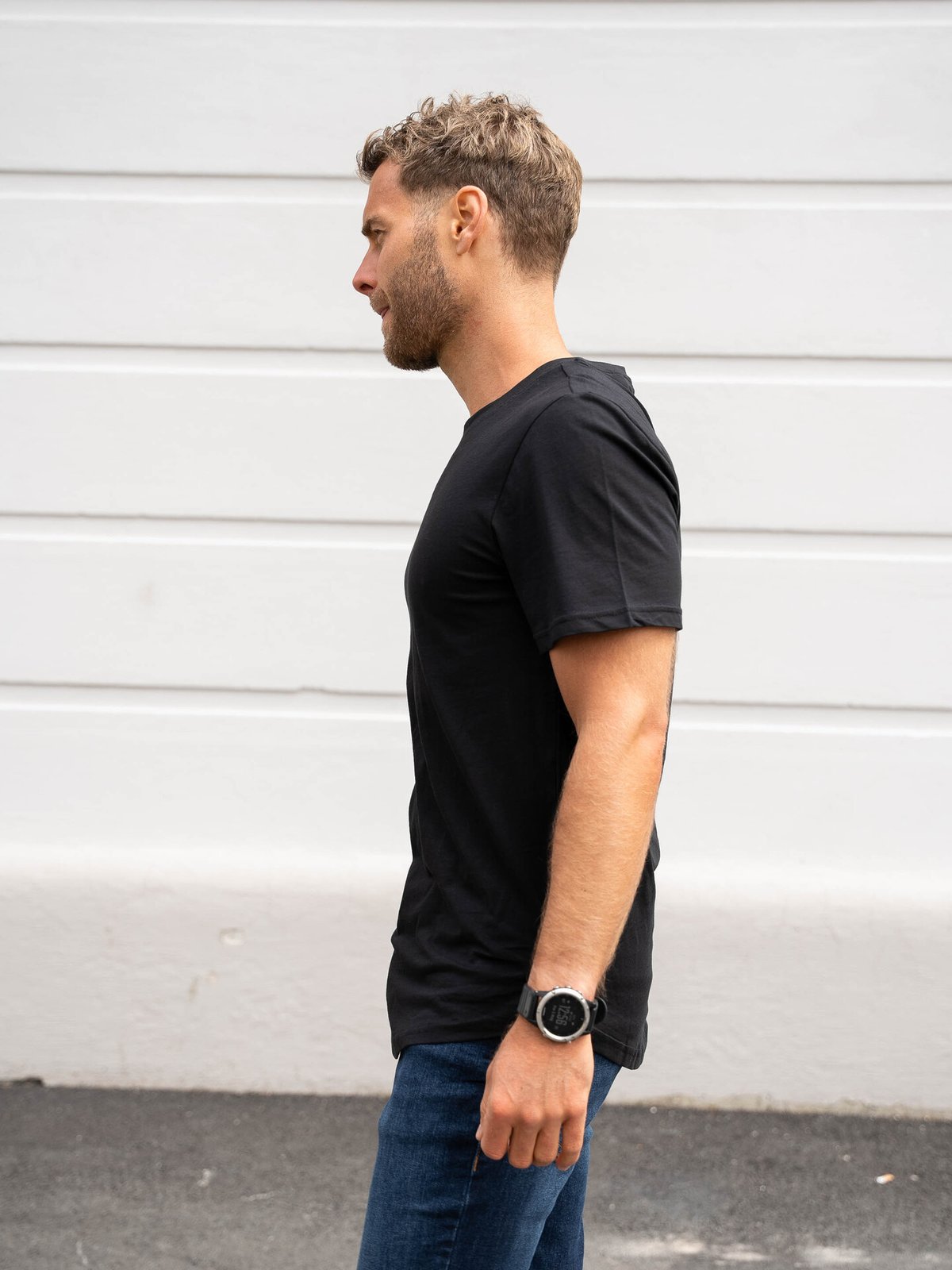 Only & Sons Matt Longy Short Sleeve Tee Black