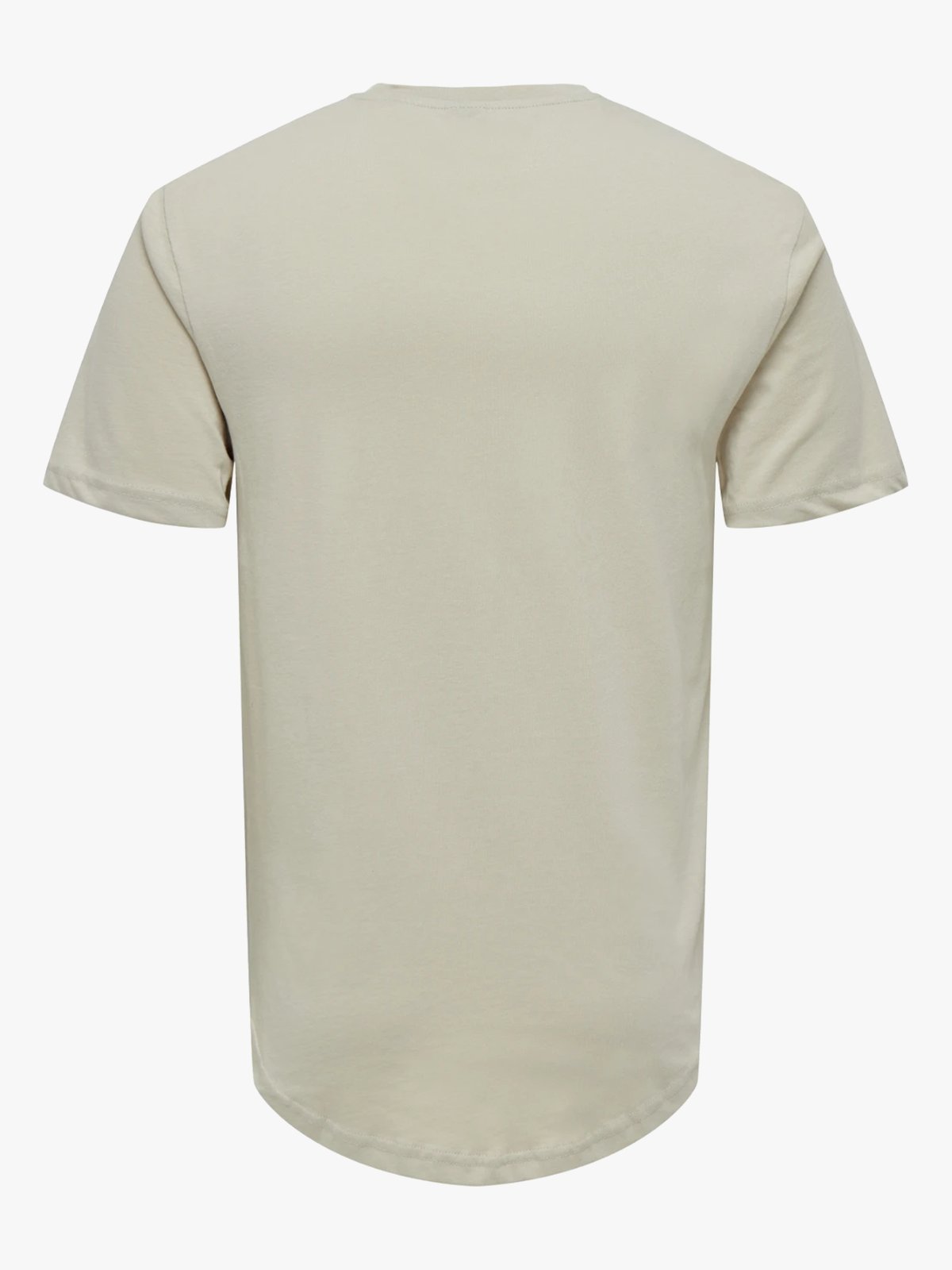 Only & Sons Matt Longy Short Sleeve Tee Silver Lining