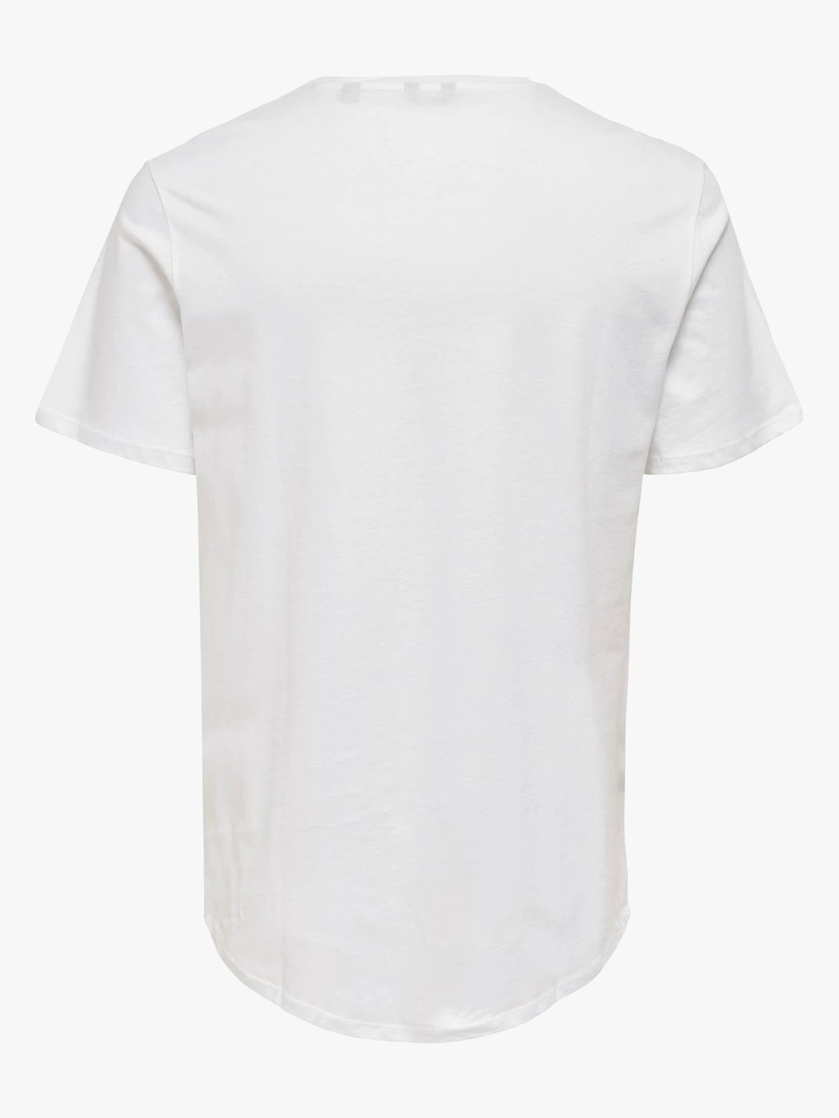 Only & Sons Matt Longy Short Sleeve Tee White