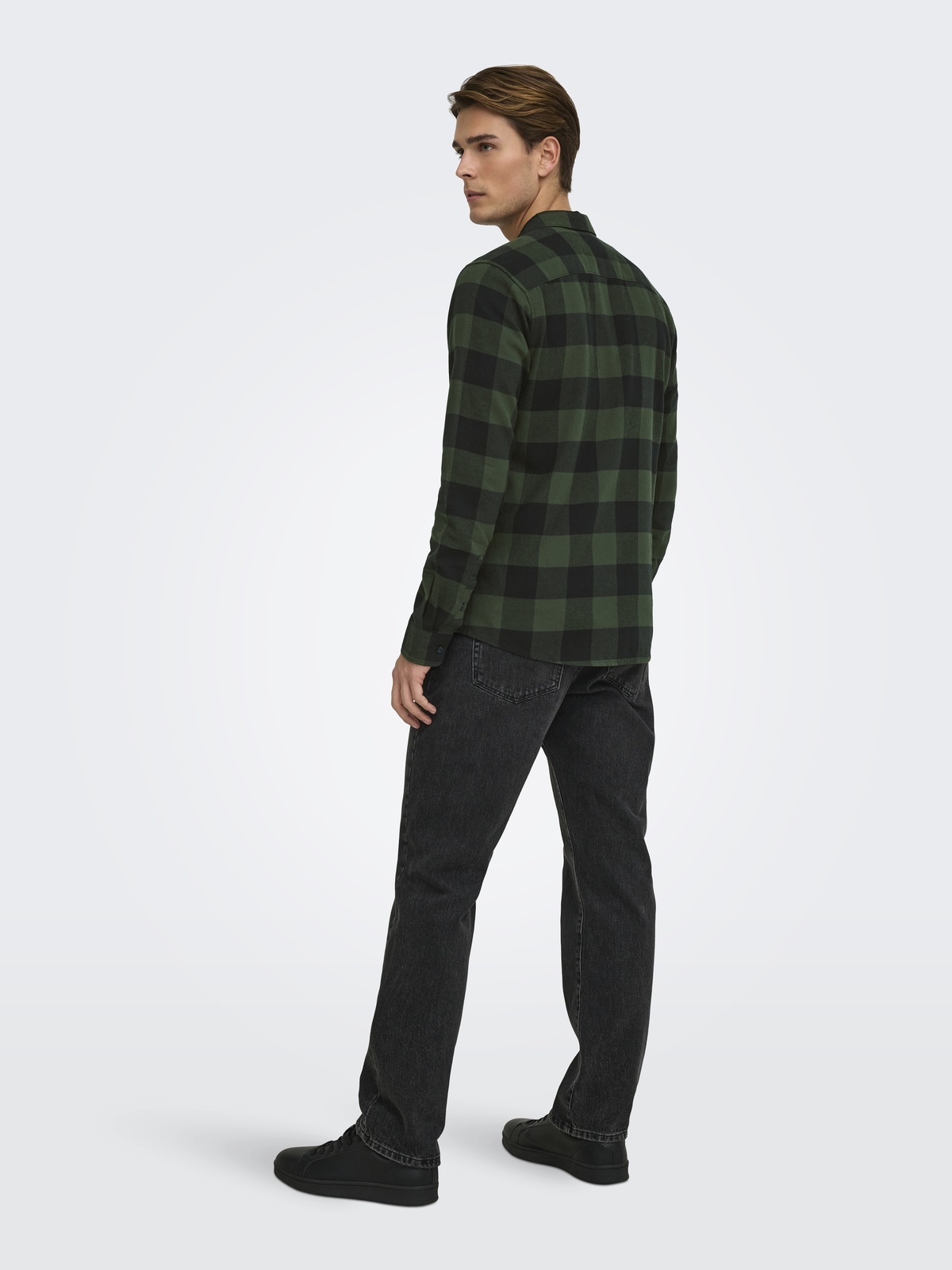 Only & Sons Gudmund Long Sleeve Checked Shirt Flerfarget