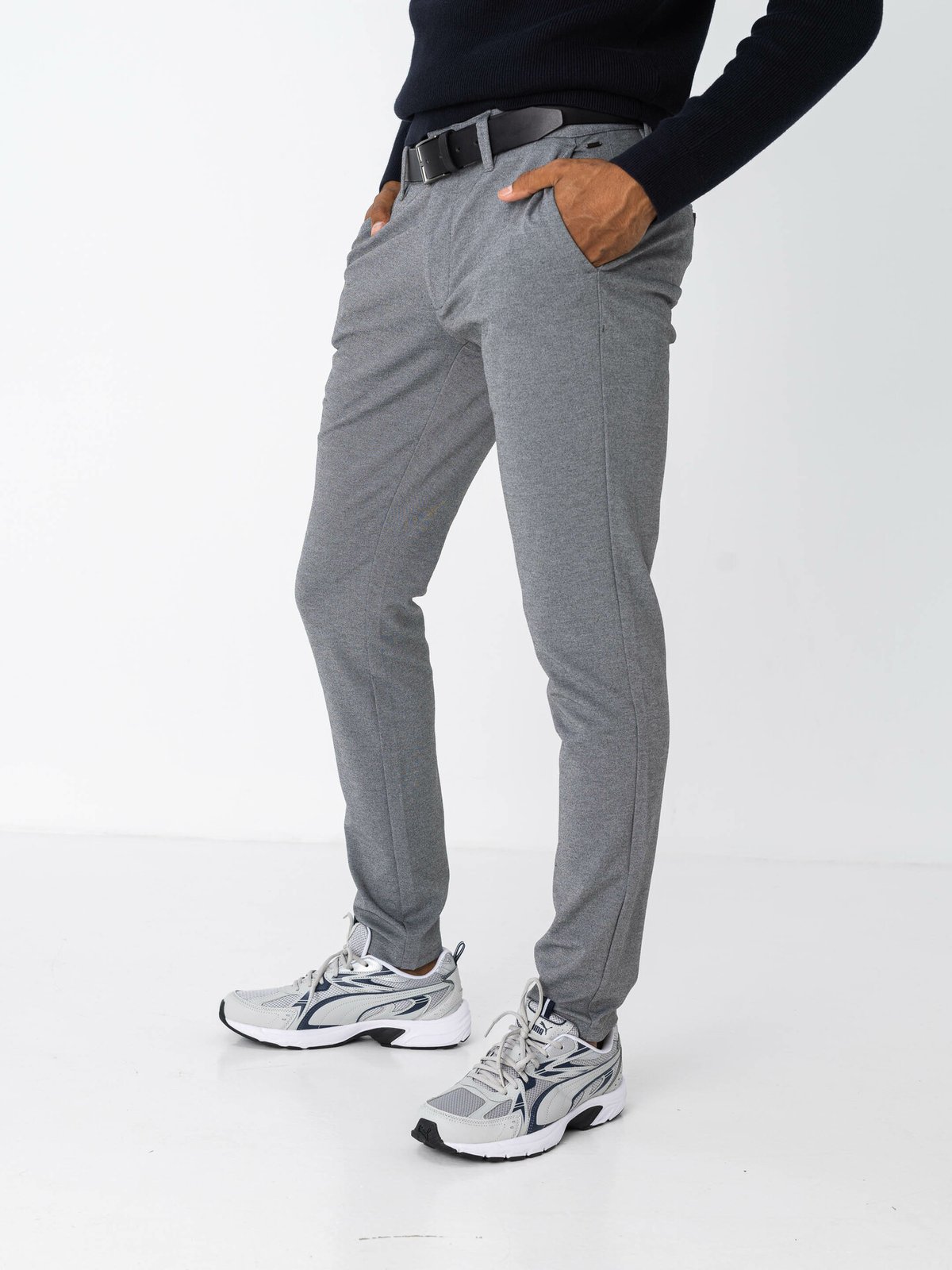 Only & Sons Mark Slim Fit Pant Medium Grey Melange