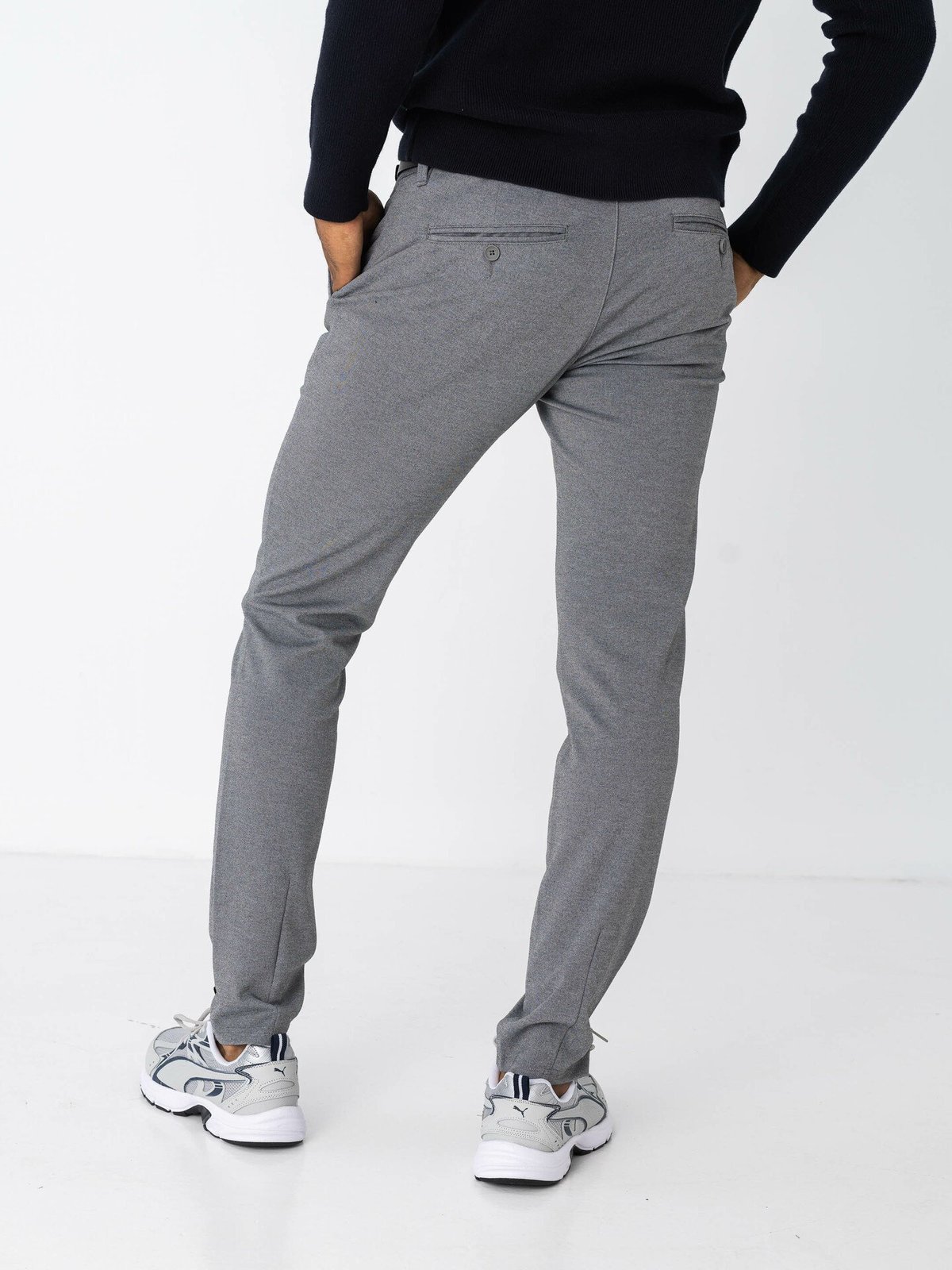 Only & Sons Mark Slim Fit Pant Medium Grey Melange