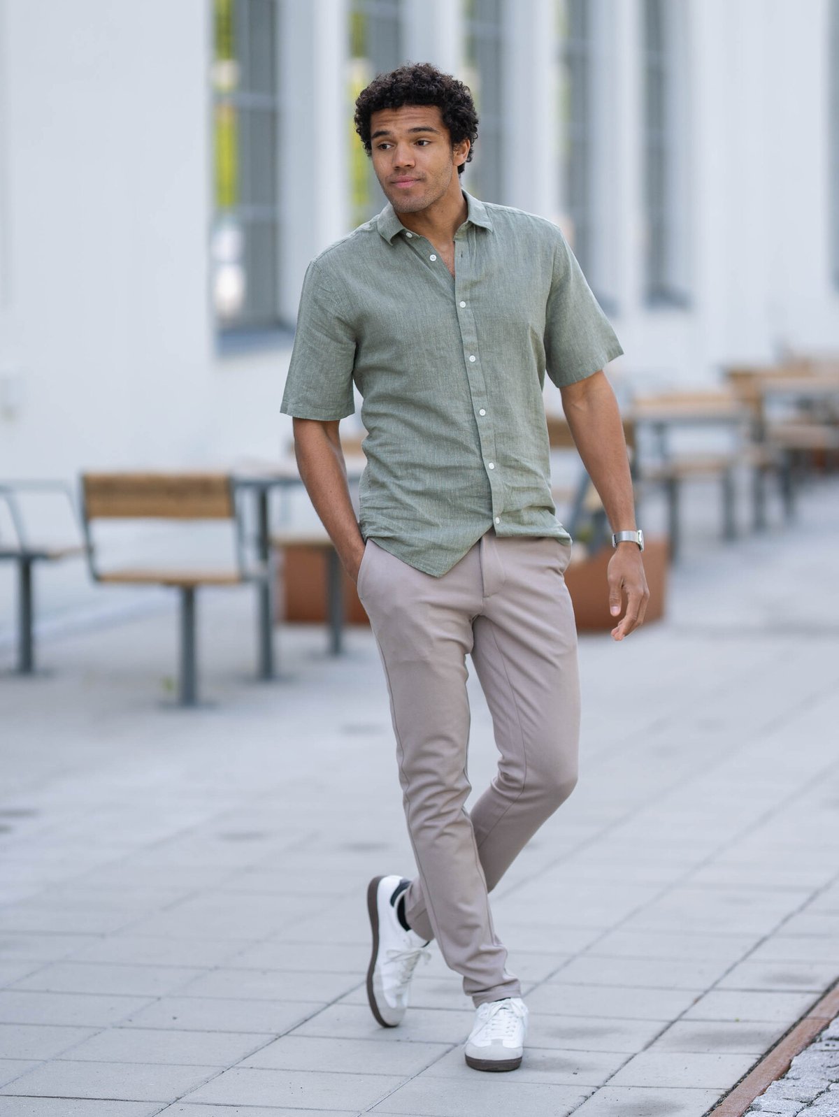 Only & Sons Mark Slim Fit Pant Vintage Khaki