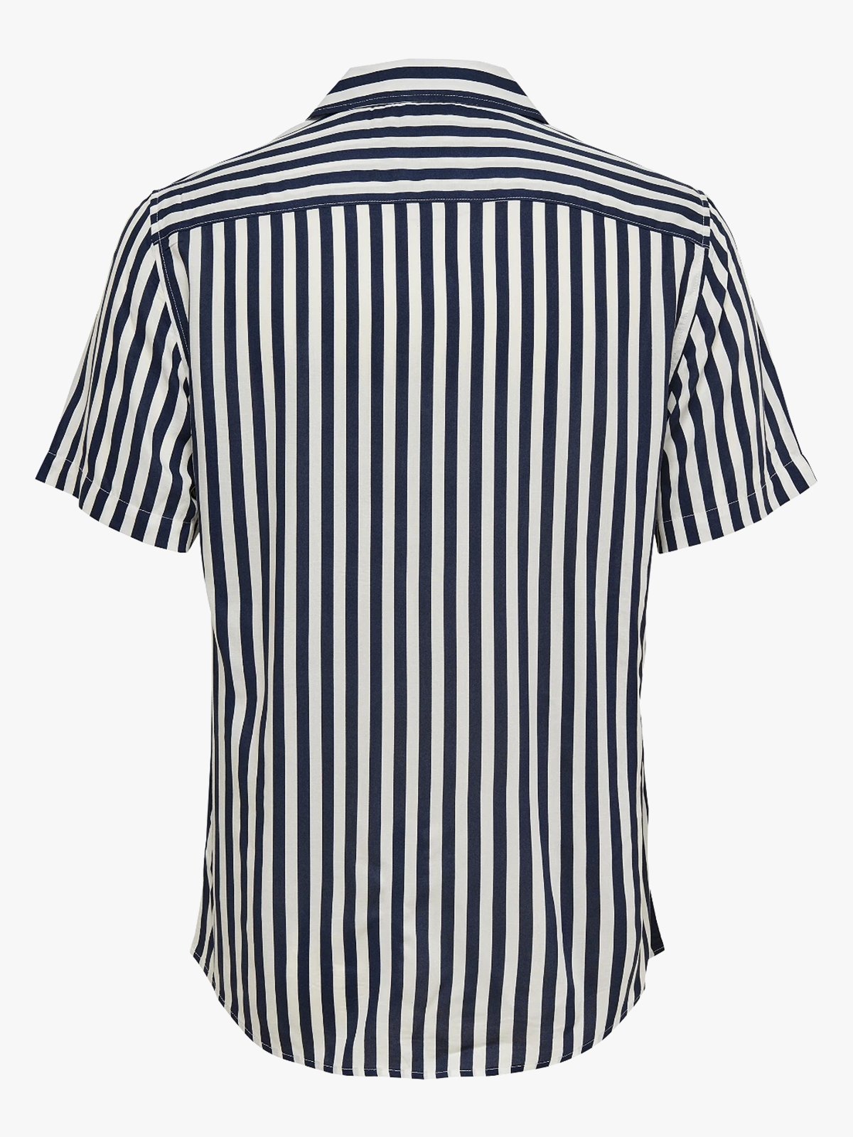 Only & Sons Wayne Life Short Sleeve Viscose Shirt Dress Blues