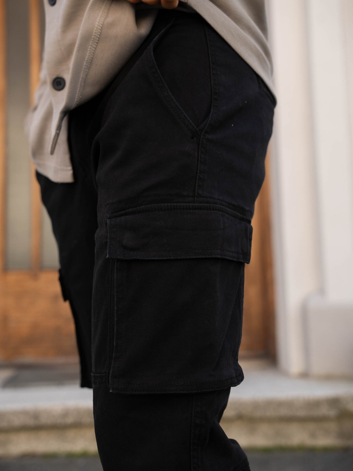 Only & Sons Cam Stage Cargo Cuff Life 6687 Black