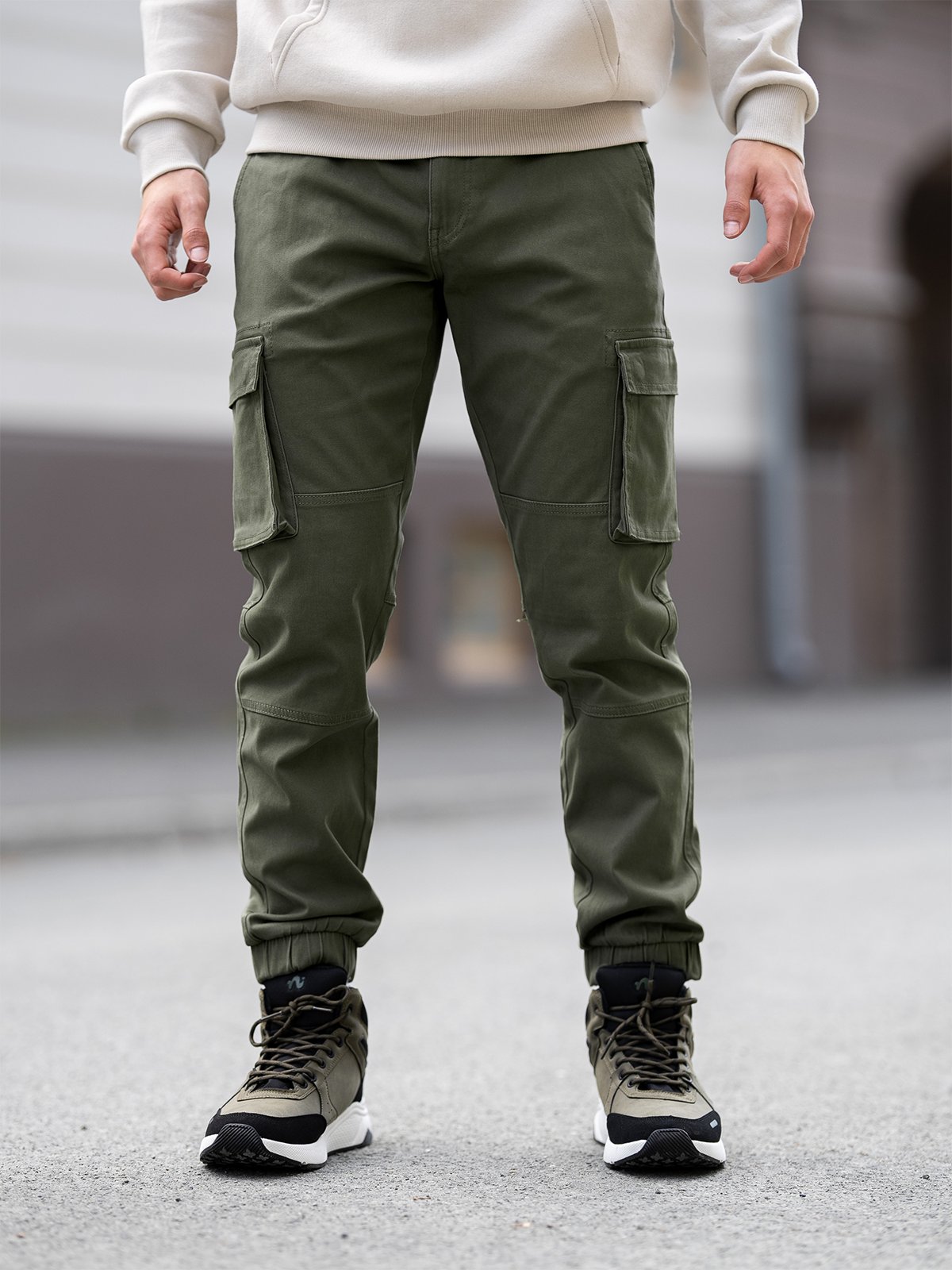 Only & Sons Cam Stage Cargo Cuff Life 6687 Olive Night