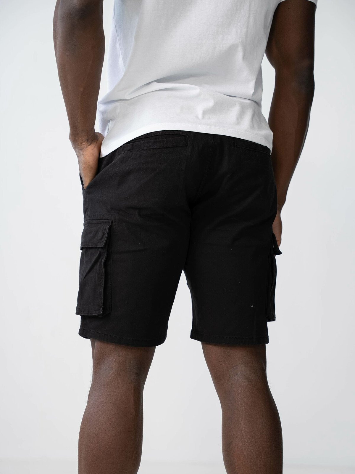 Only & Sons Cam Stage Cargo Shorts Black