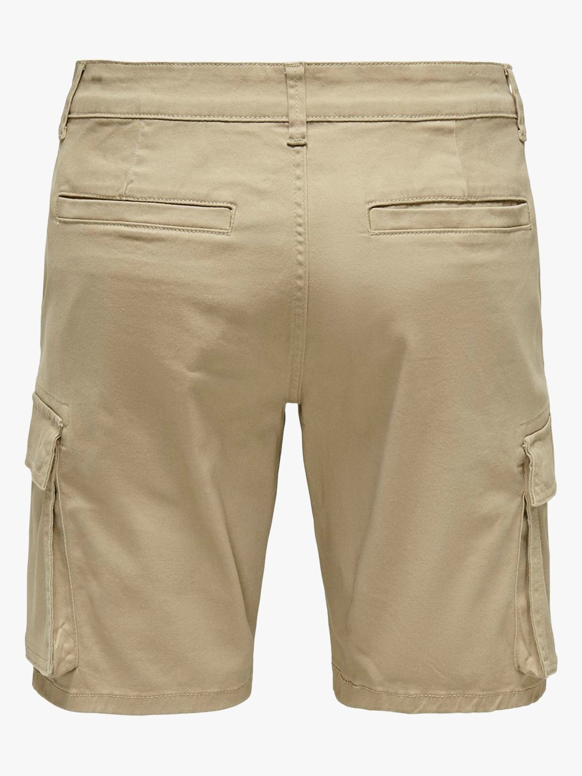 Only & Sons Cam Stage Cargo Shorts Chinchilla