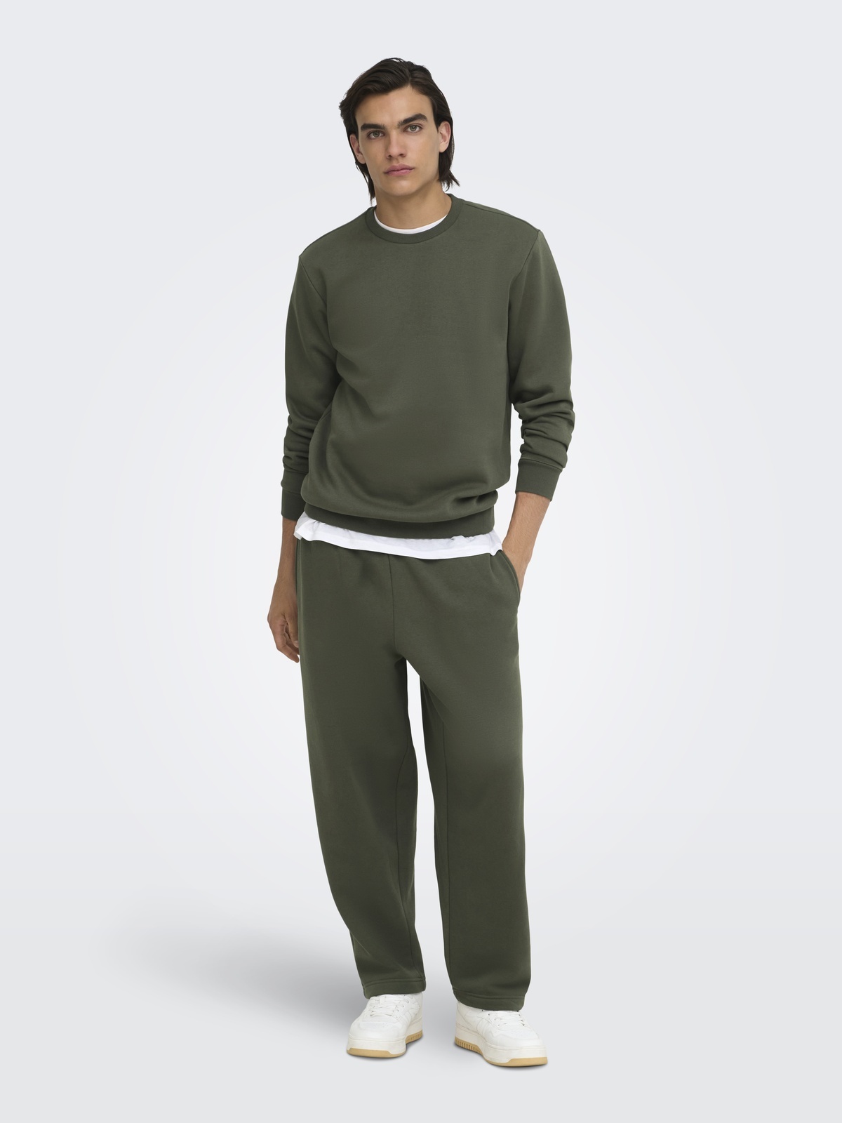 Only & Sons Ceres Crew Neck Grå