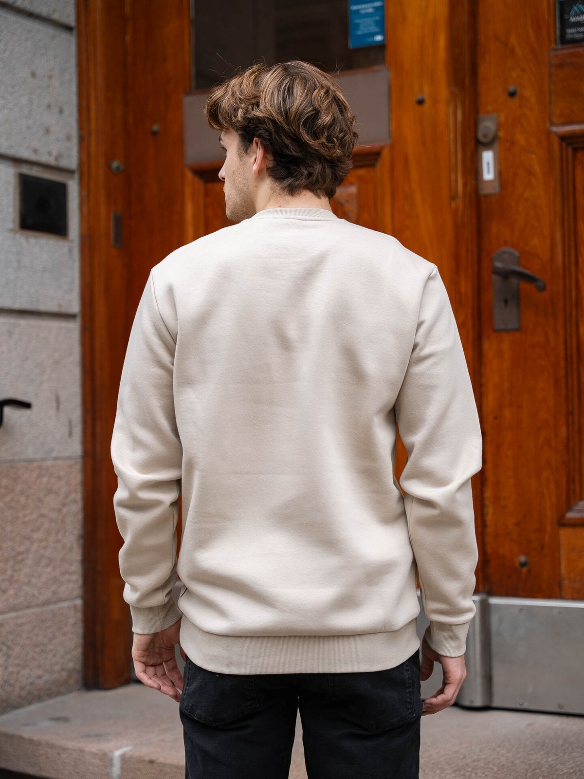 Only & Sons Ceres Crew Neck Silver Lining