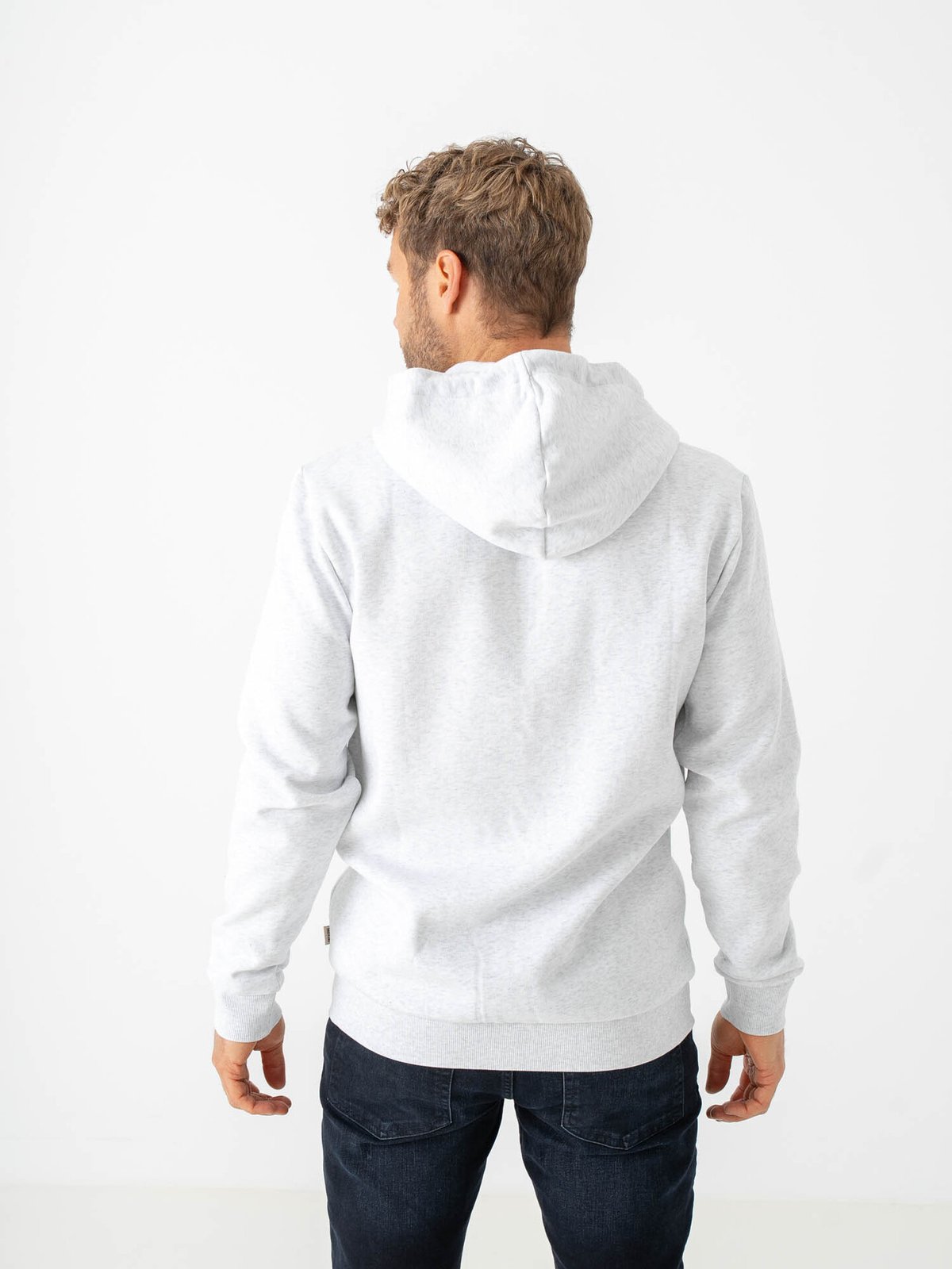 Only & Sons Ceres Zip Thr. Hoodie Sweat Grå
