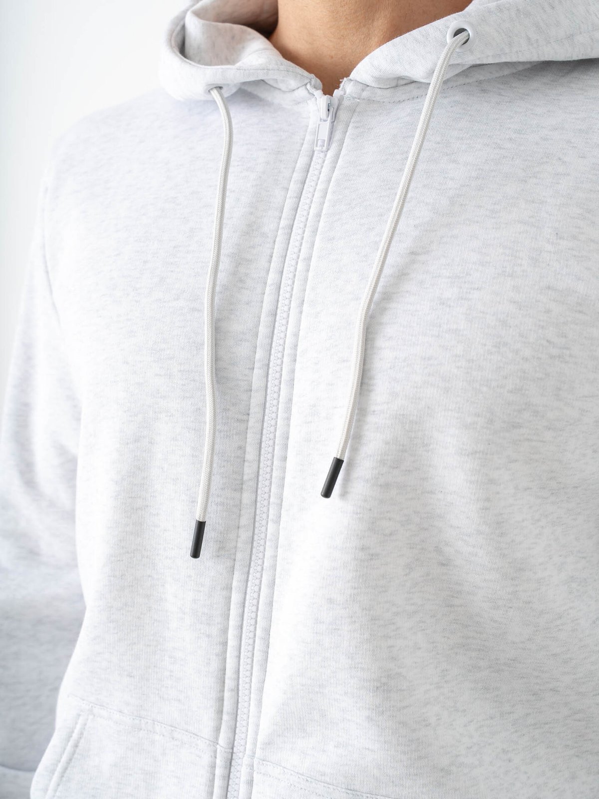 Only & Sons Ceres Zip Thr. Hoodie Sweat Grå