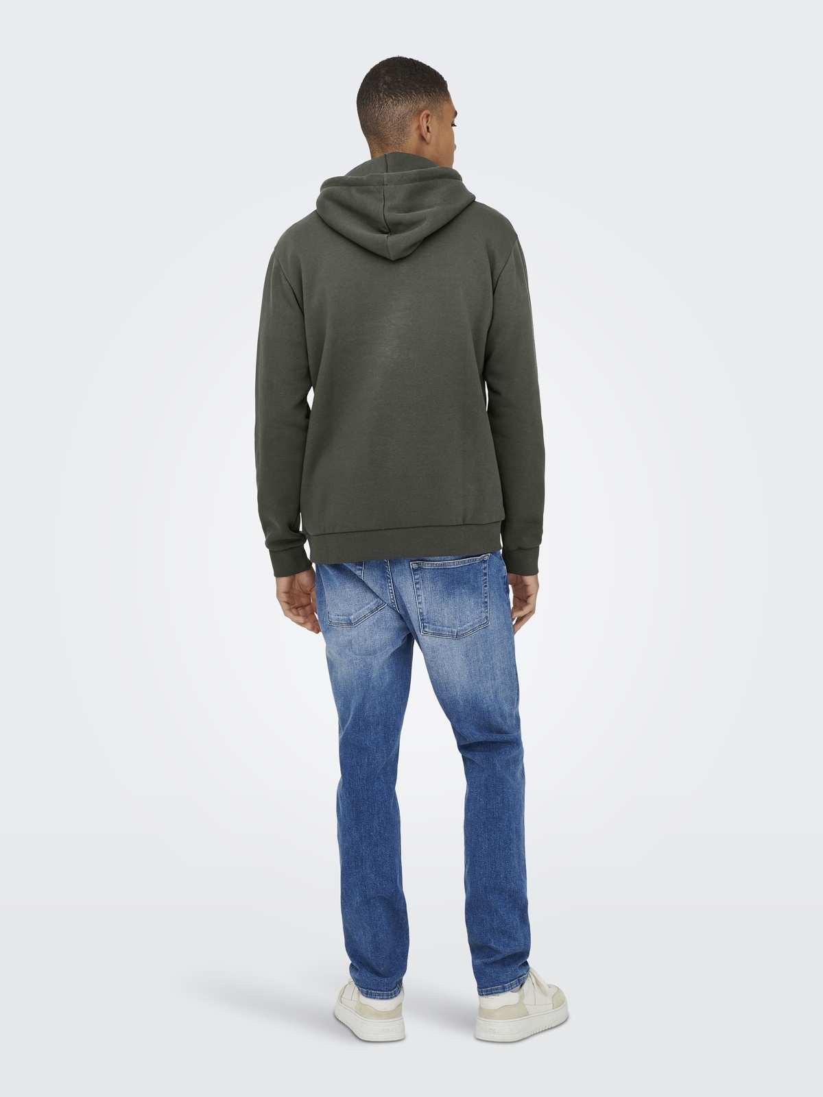 Only & Sons Ceres Hoodie Sweat Grå
