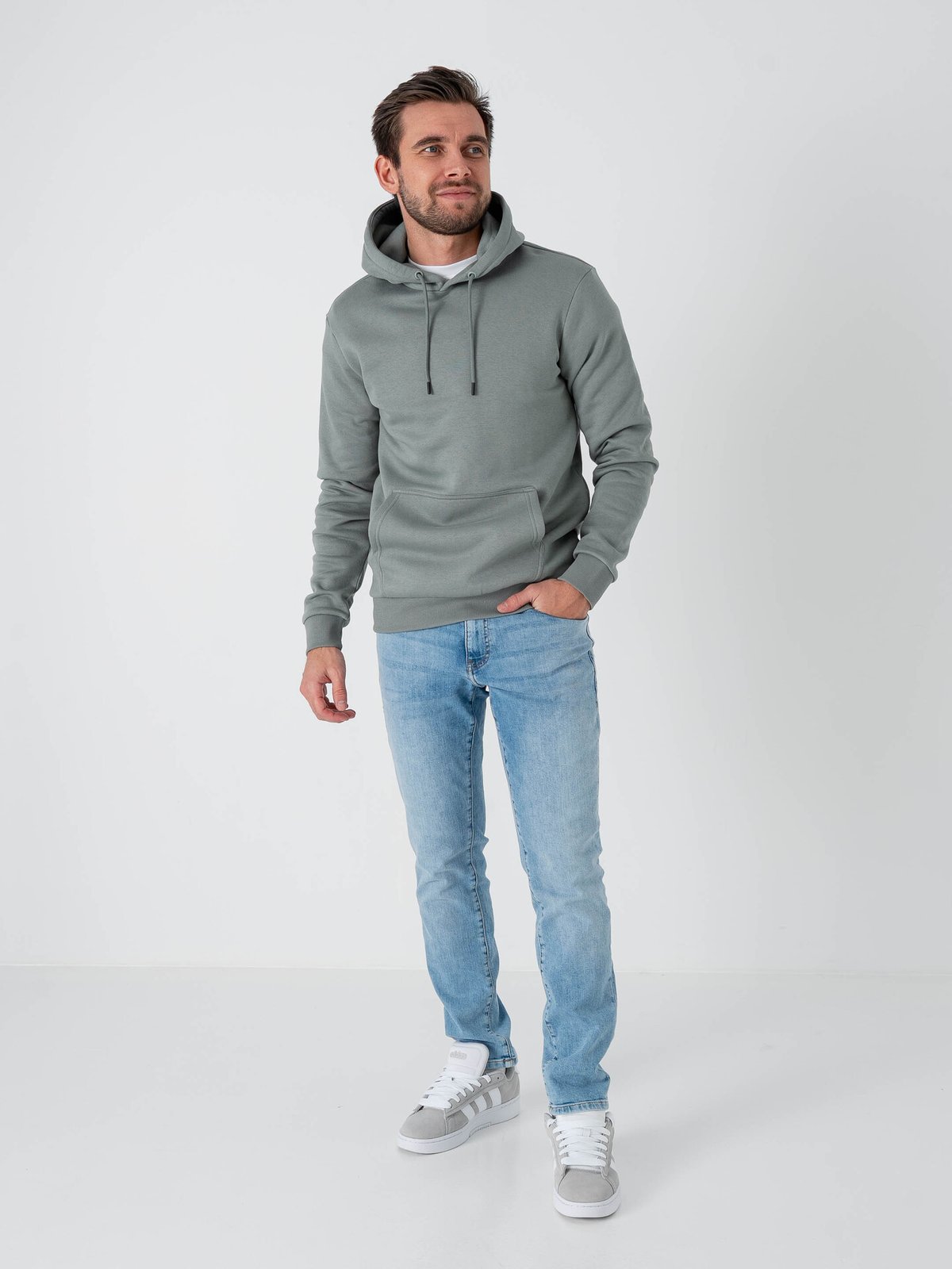 Only & Sons Ceres Hoodie Sweat Chinois Green