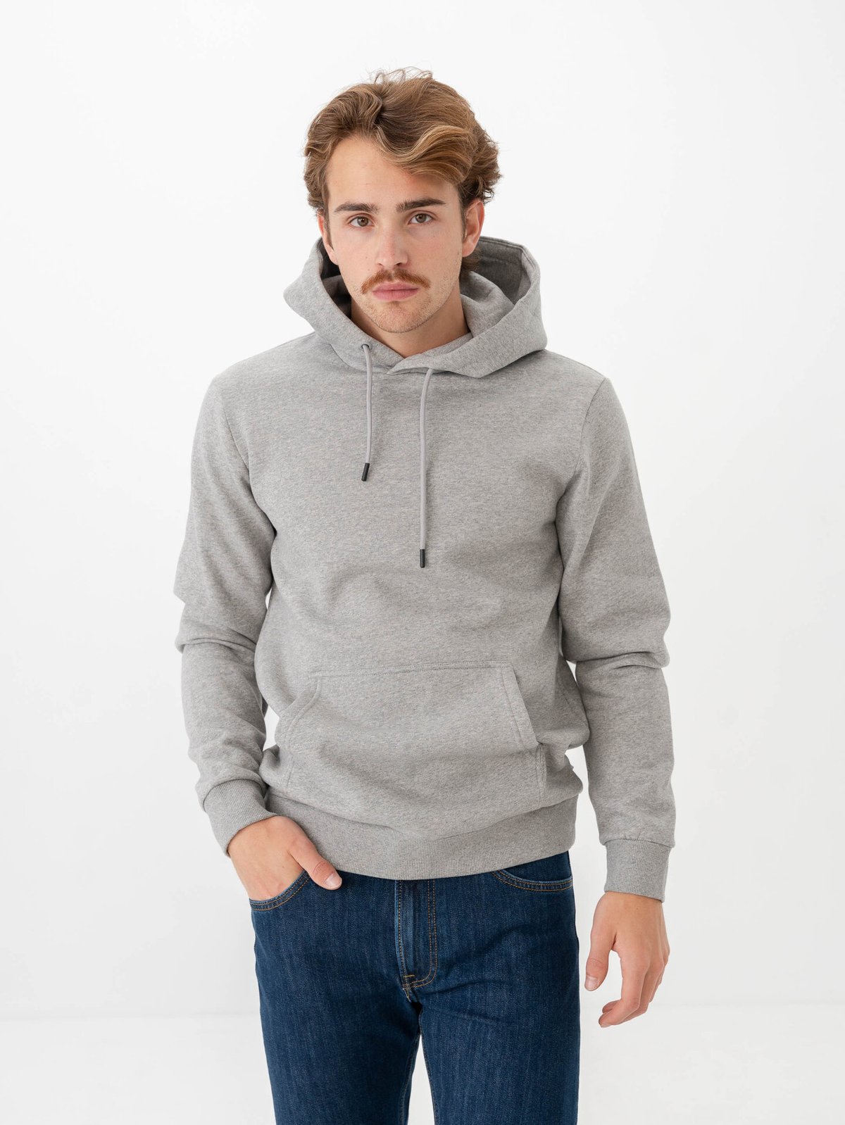 Only & Sons Ceres Hoodie Sweat Light Grey Melange