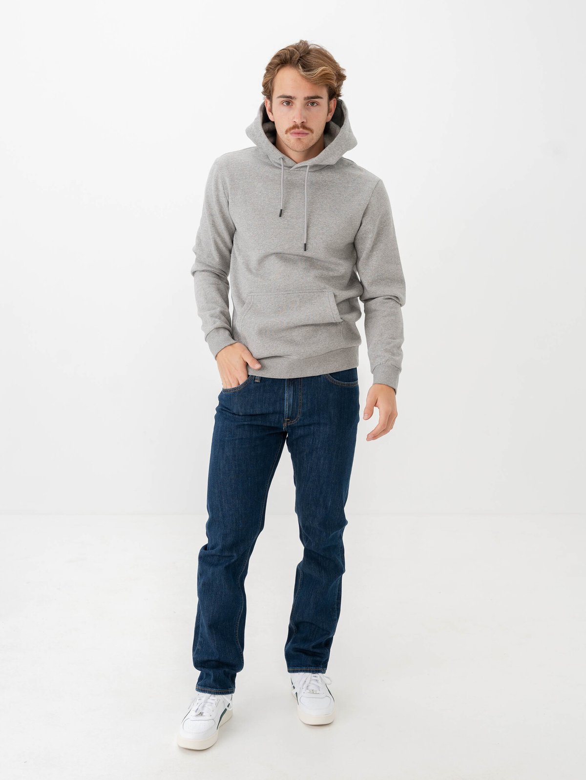 Only & Sons Ceres Hoodie Sweat Light Grey Melange