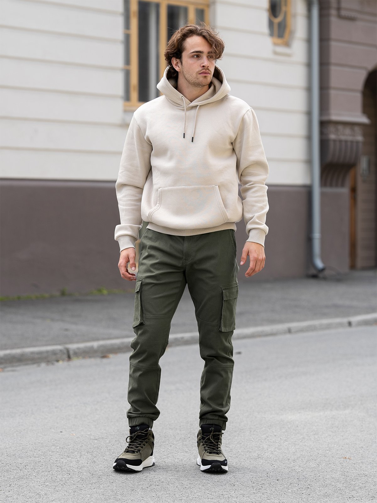 Only & Sons Ceres Hoodie Sweat Silver Lining