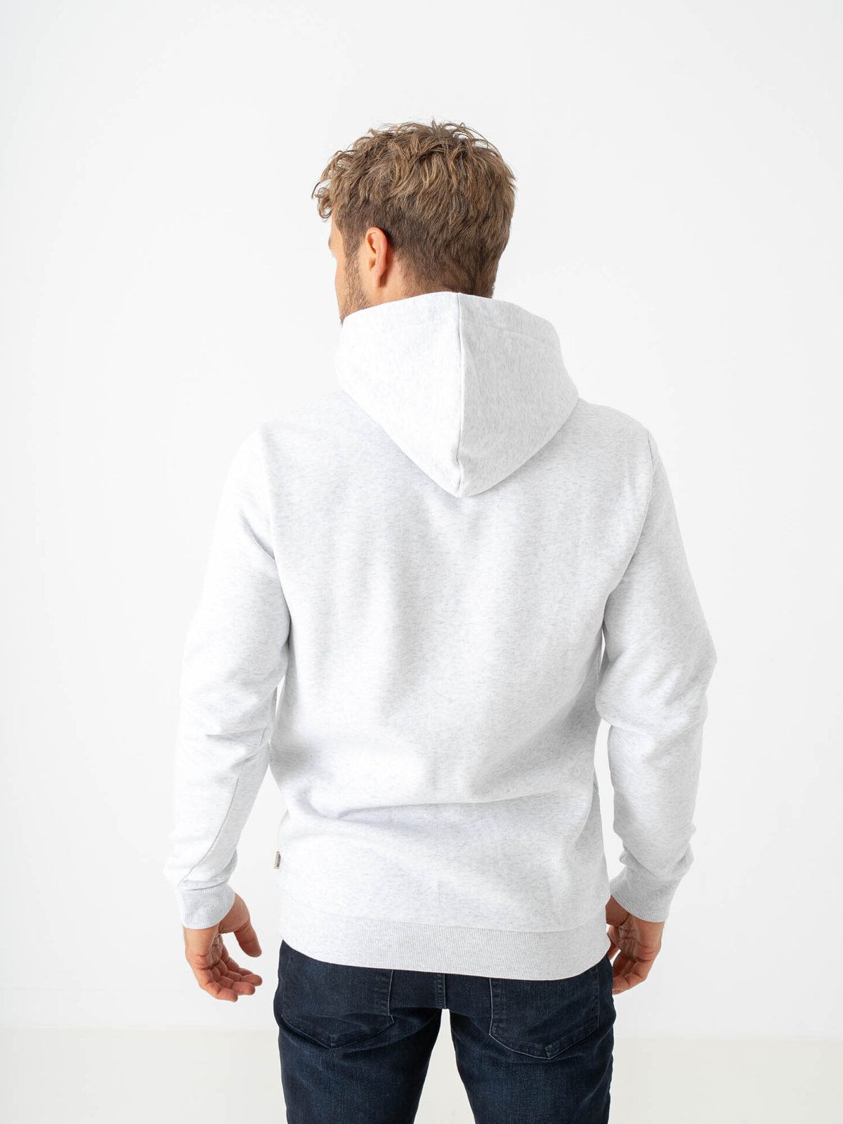 Only & Sons Ceres Hoodie Sweat Super Light Grey Melange