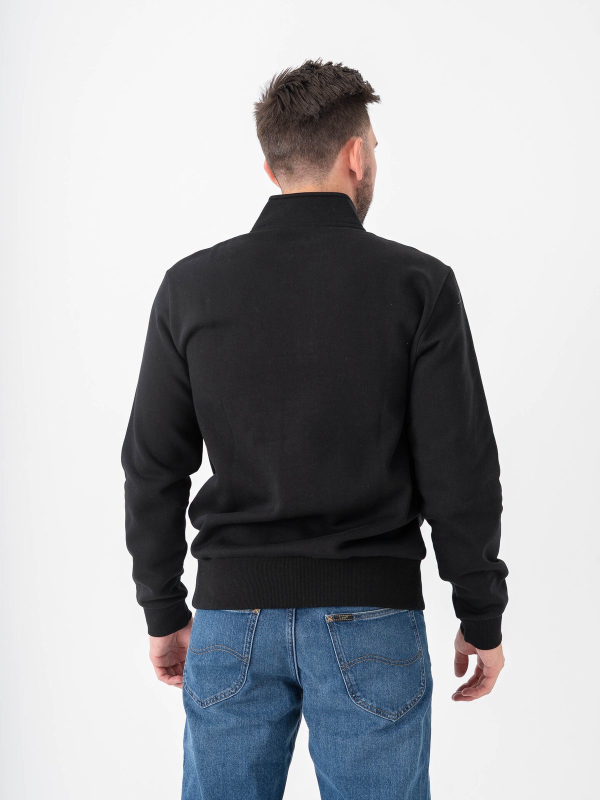 Only & Sons Ceres Half Zip Sweat Black