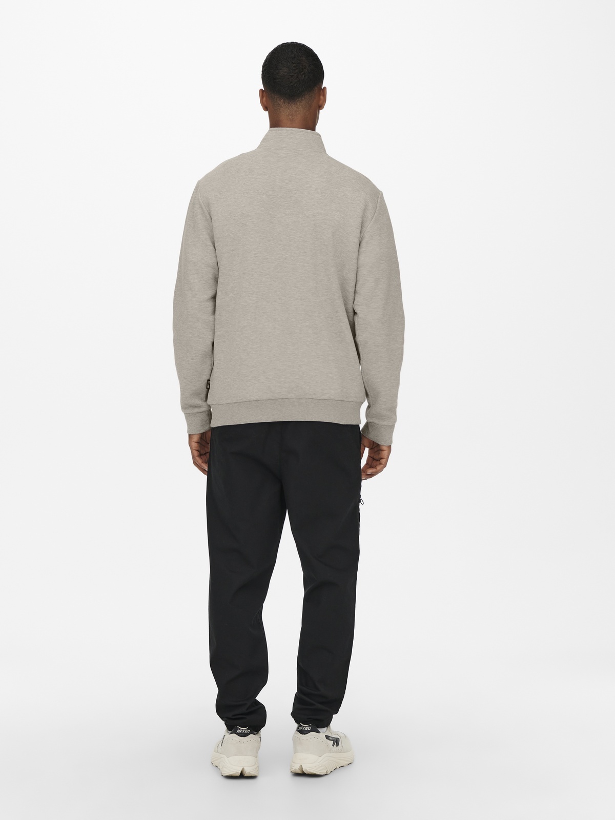 Only & Sons Ceres Half Zip Sweat Grå