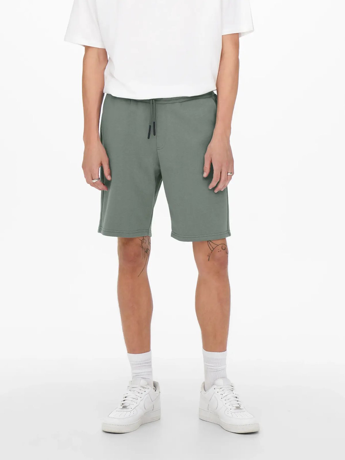 Only & Sons Ceres Sweat Shorts Castor Gray
