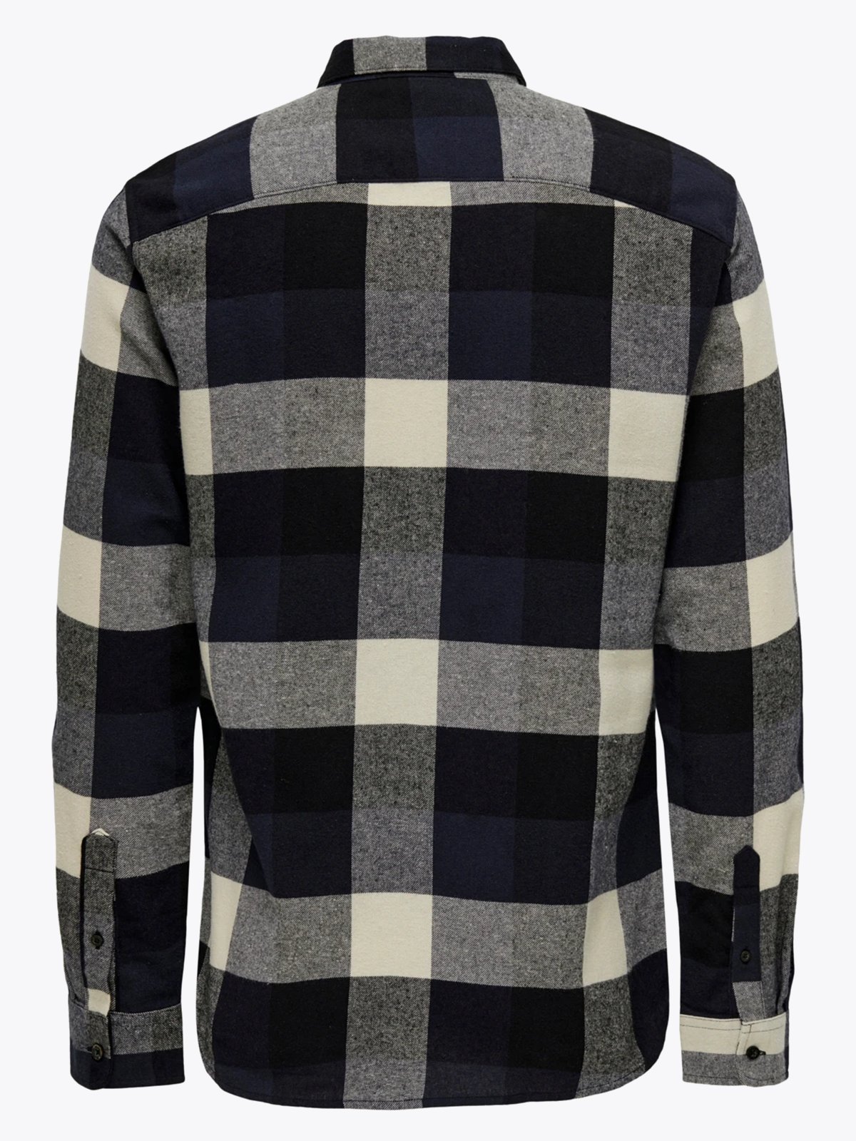 Only & Sons Gudmund Check Shirt Dark Navy