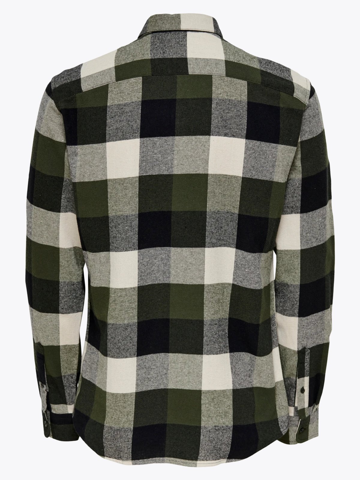 Only & Sons Gudmund Check Shirt Forest Night